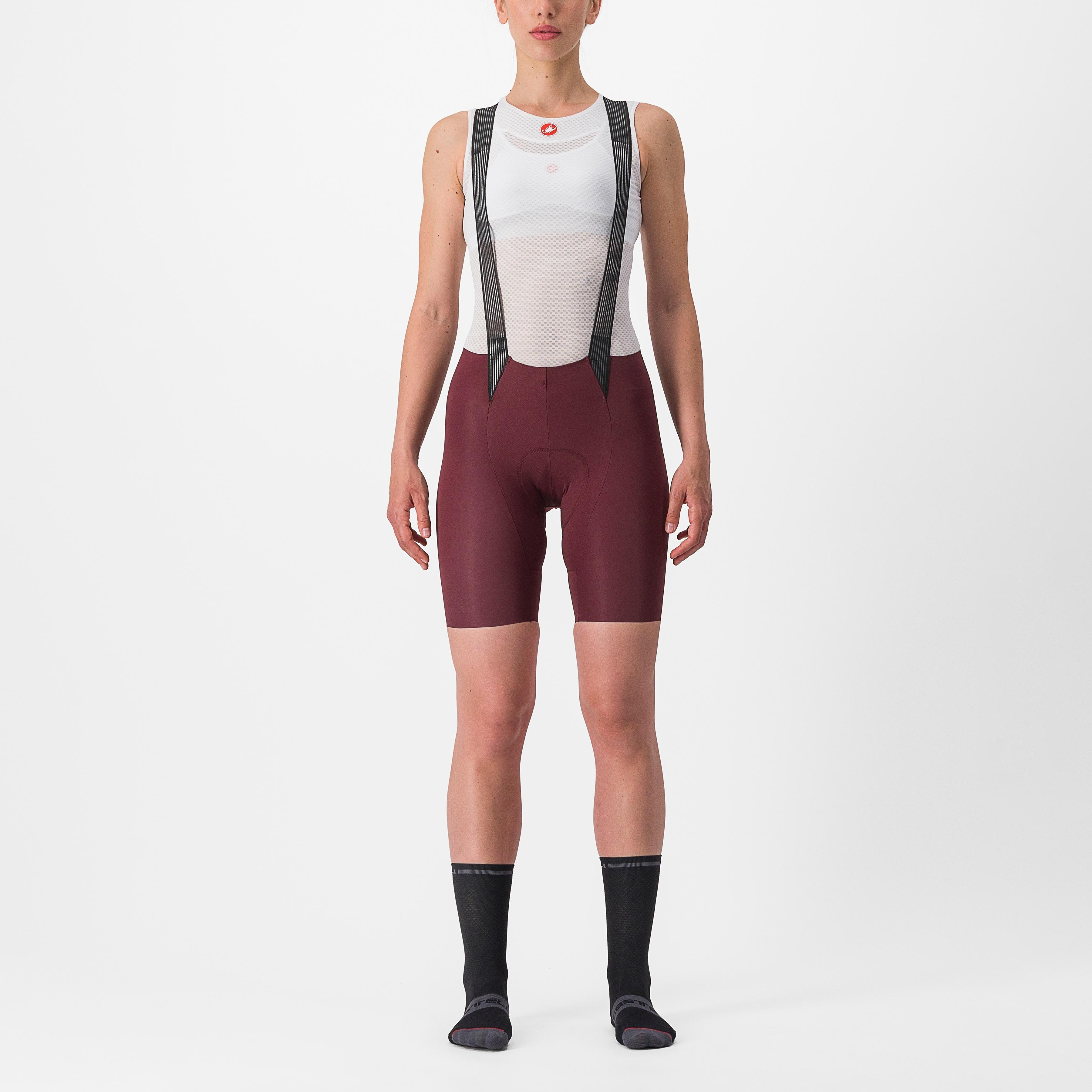 Free aero rc w bibshort - deep bordeaux - castelli