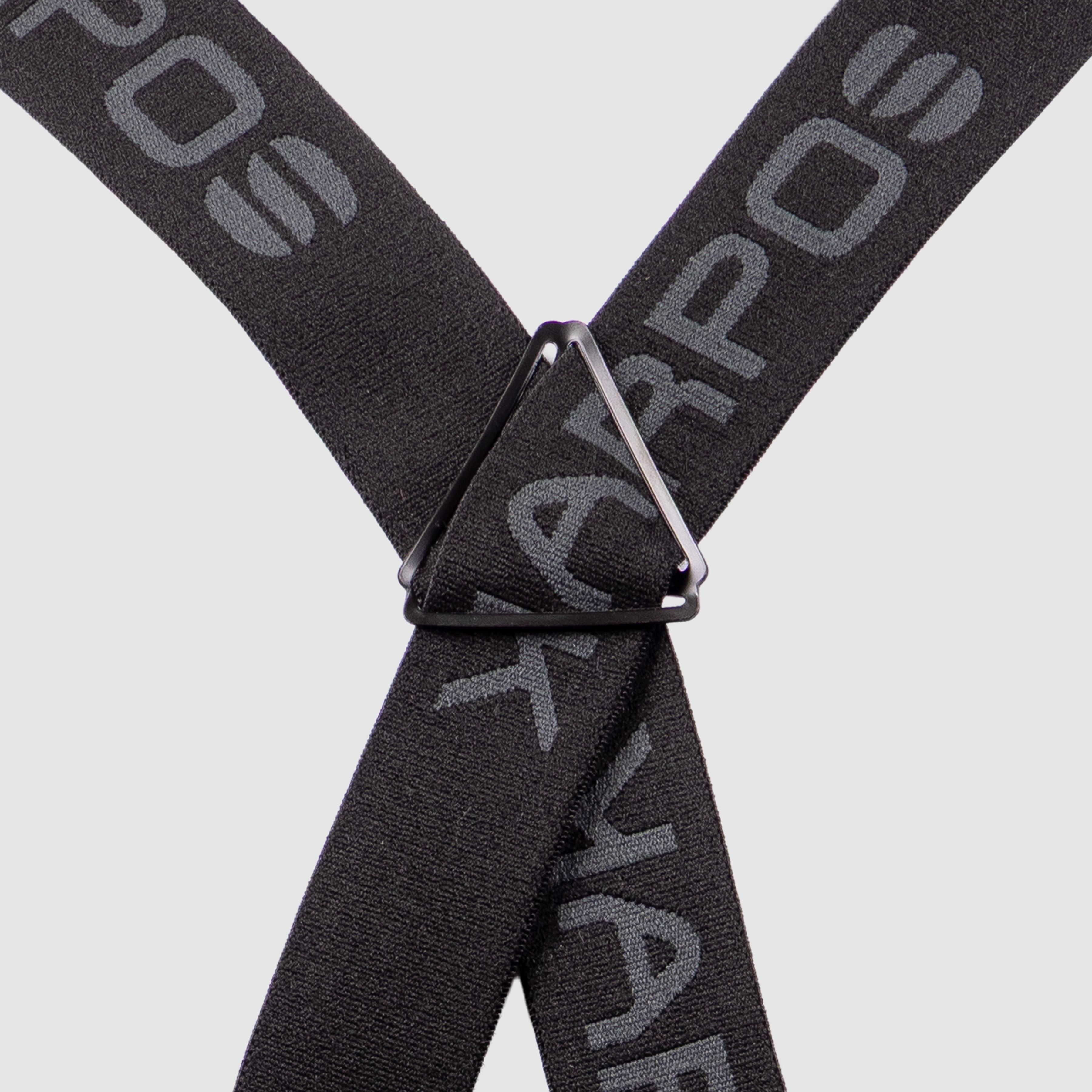 Alpine suspenders - black - karpos