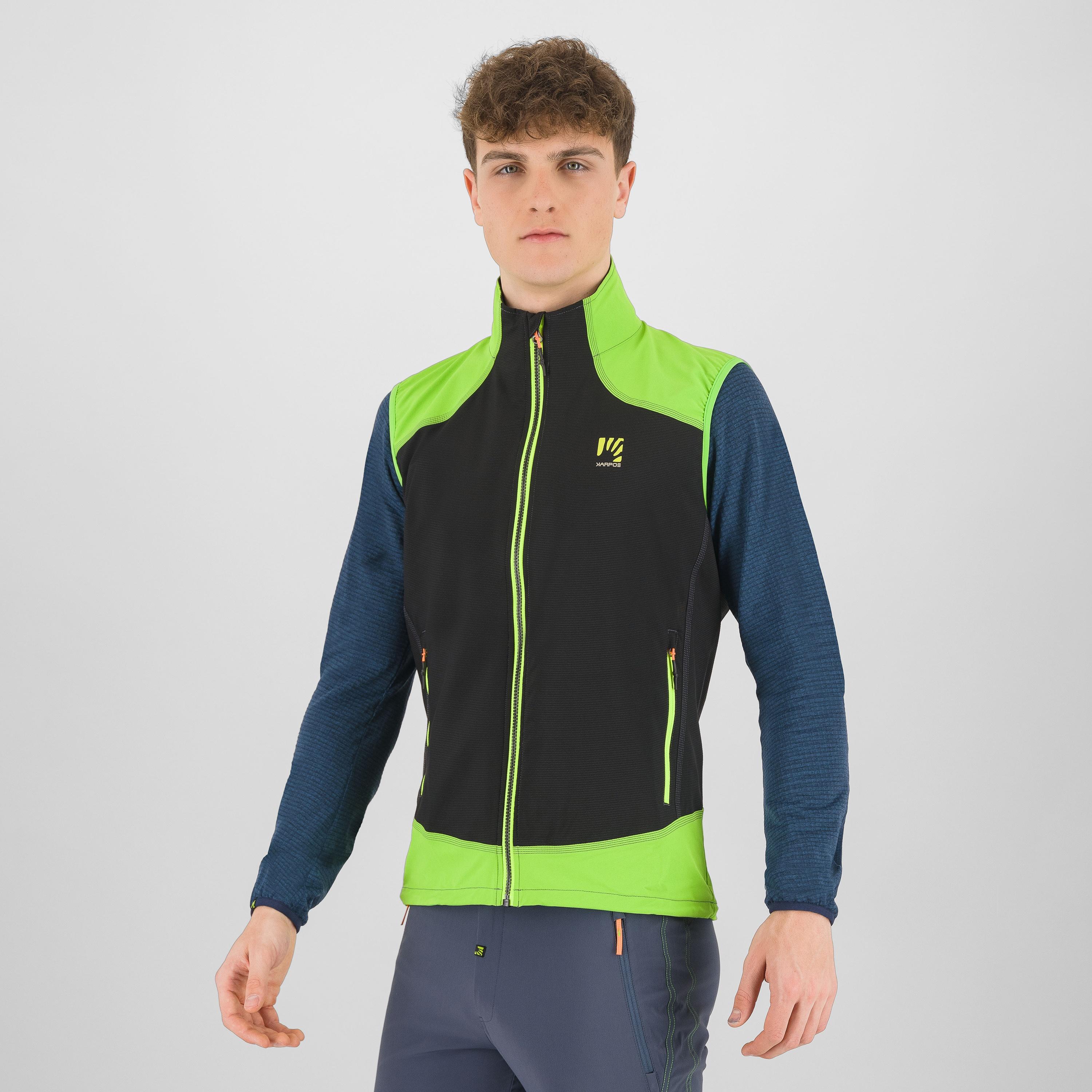 Parete vest - black/jasmine green - karpos