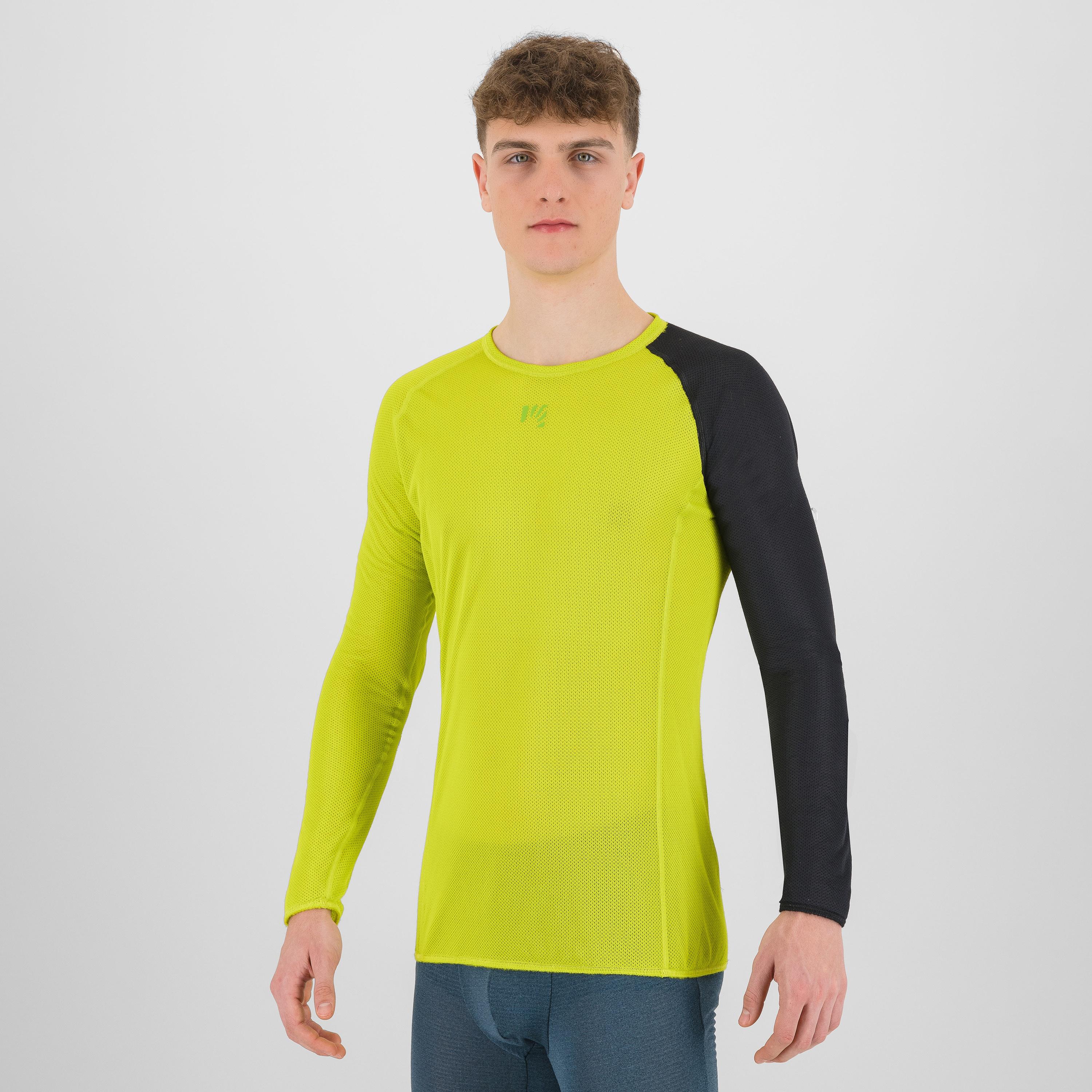 Dinamico octa jersey ls - kiwi colada/black - karpos