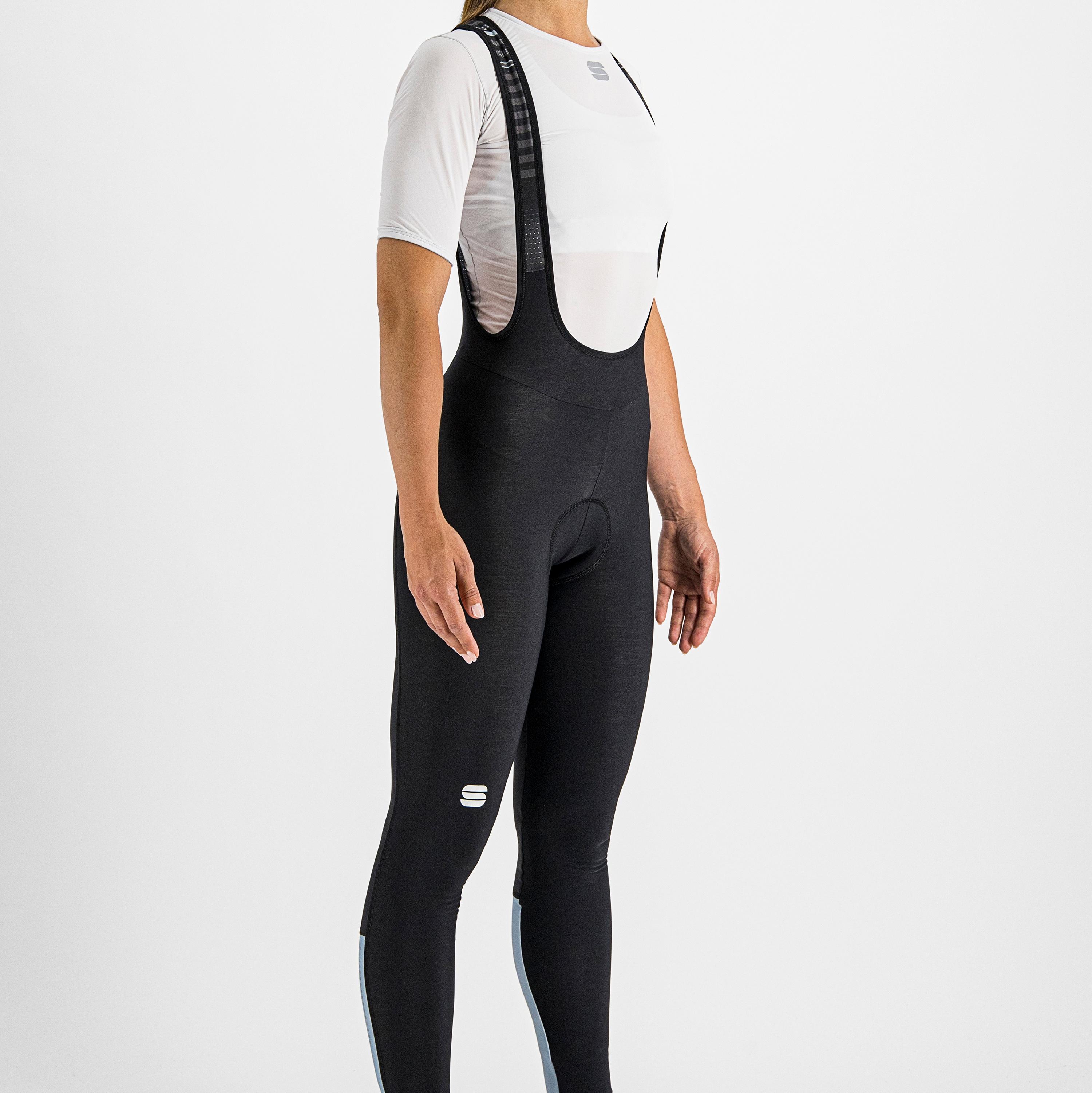 Classic woman bibtight - black ice - sportful