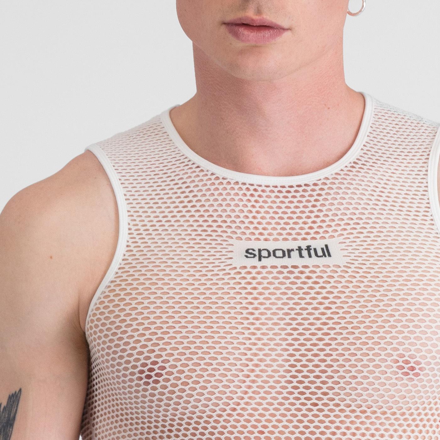 Light mesh sleeveless - white - sportful
