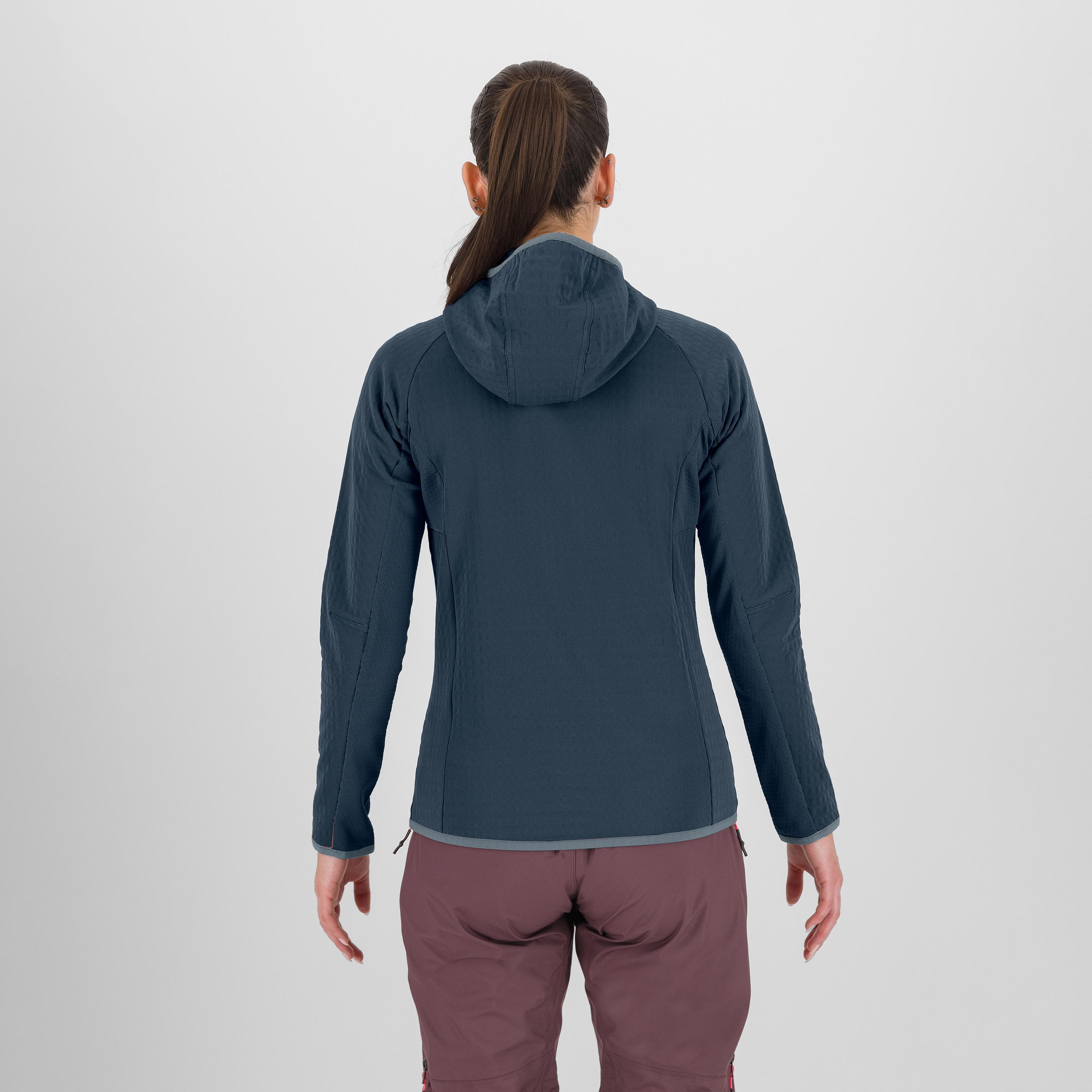 Marmolada hoodie w fleece - midnight - karpos