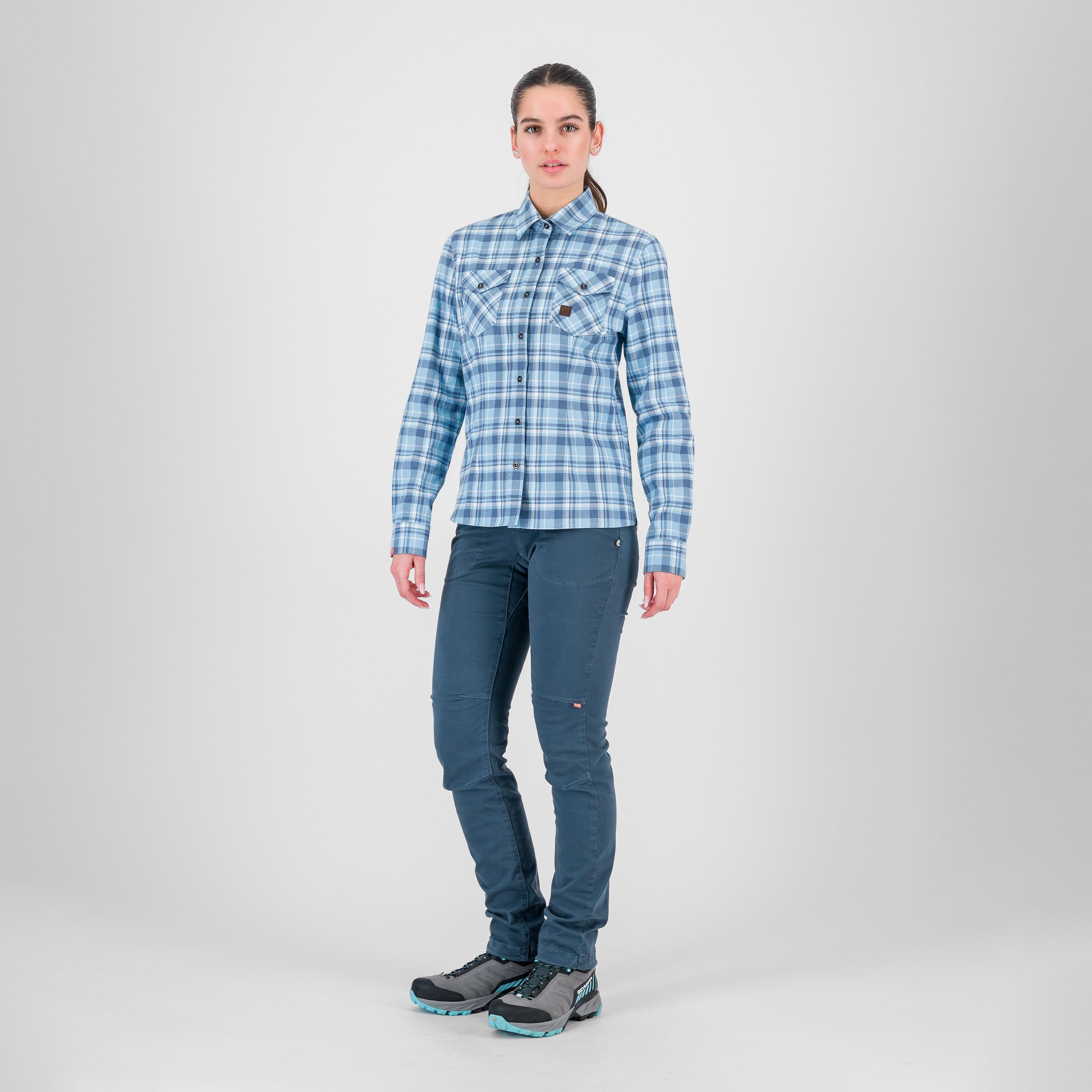 Martora w winter shirt - mountain spring/bering sea - karpos