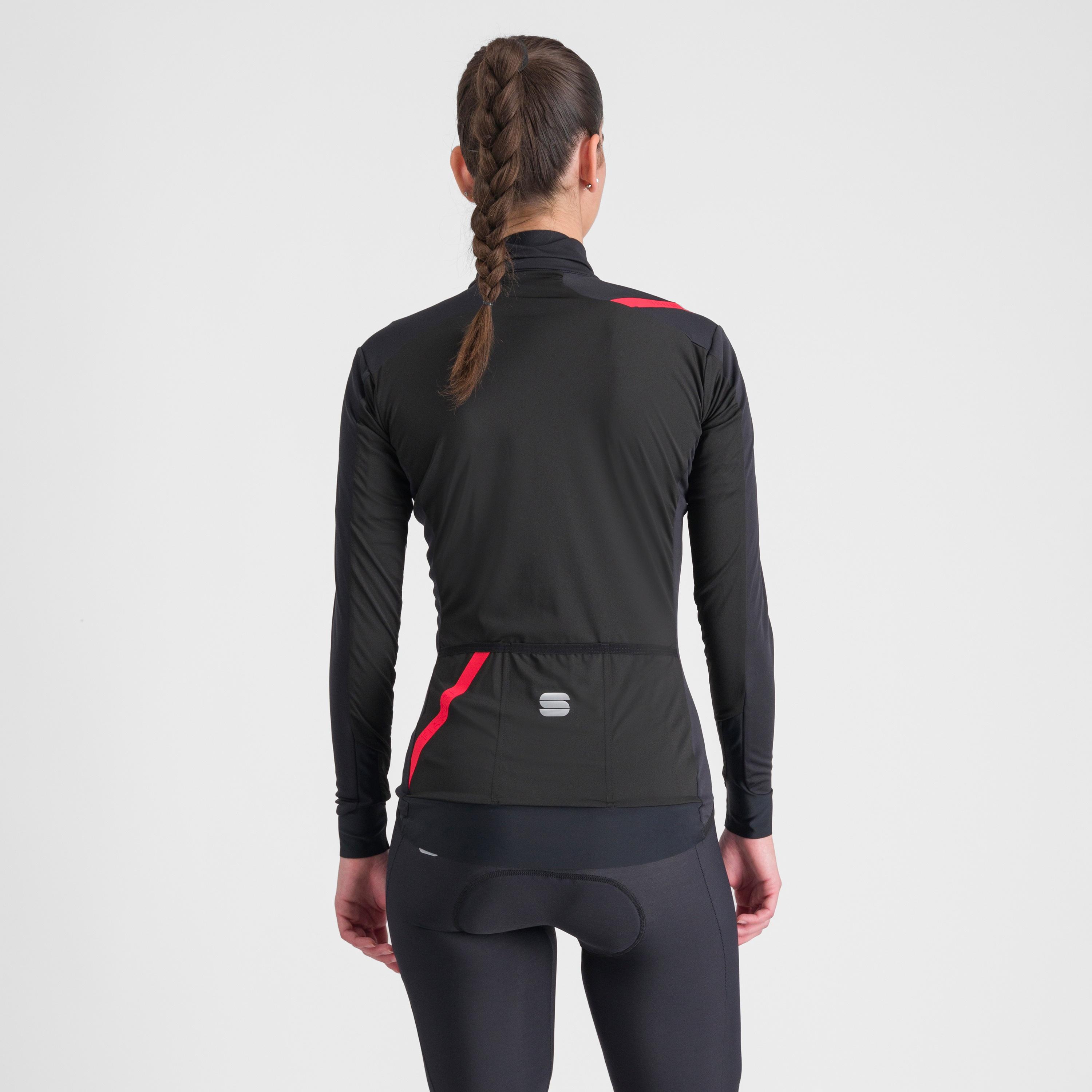 Fiandre light norain w jacket - black - sportful