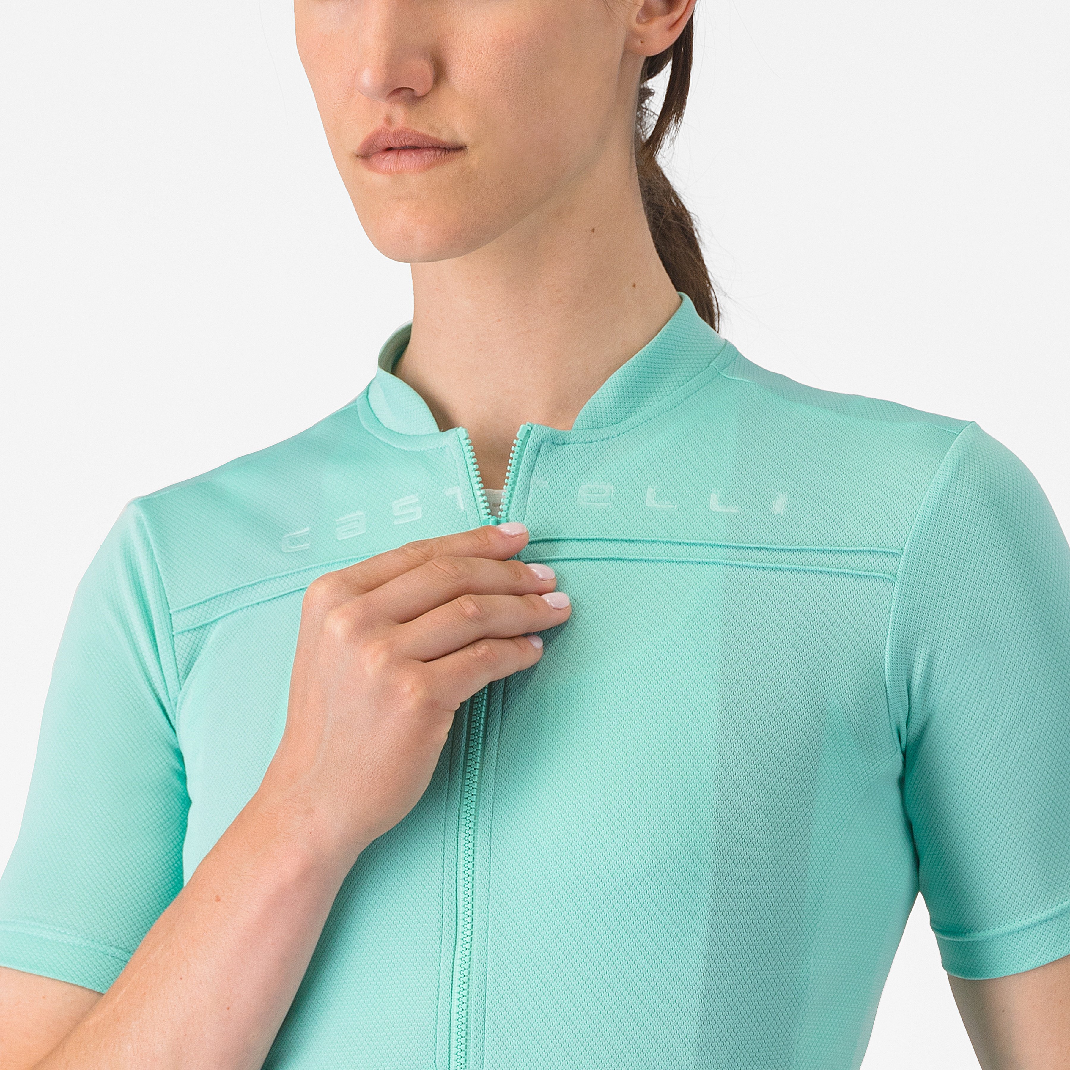 Anima 4 jersey - pool blue - castelli