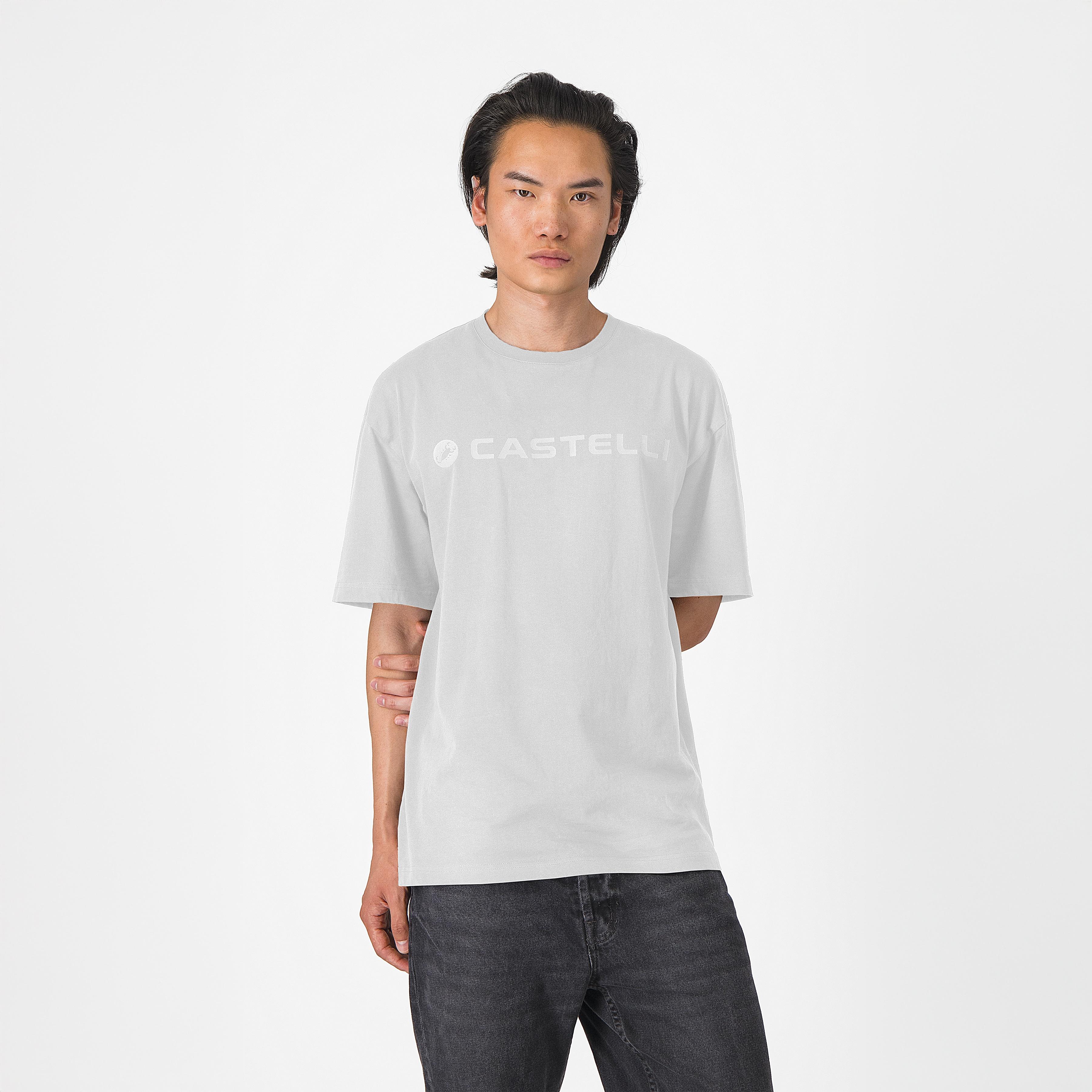 Tone logo tee - white - castelli