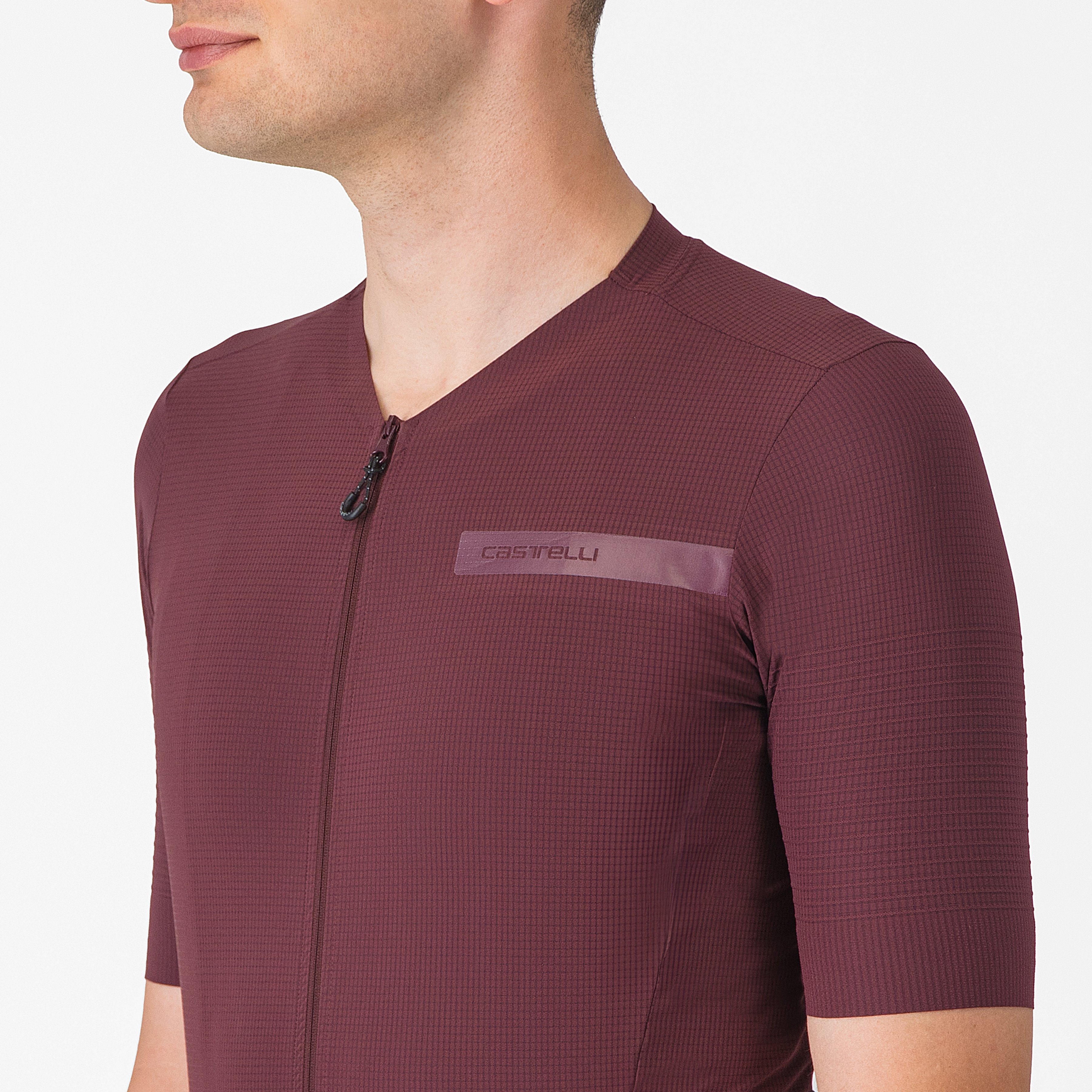 Premio evo jersey - deep bordeaux - castelli