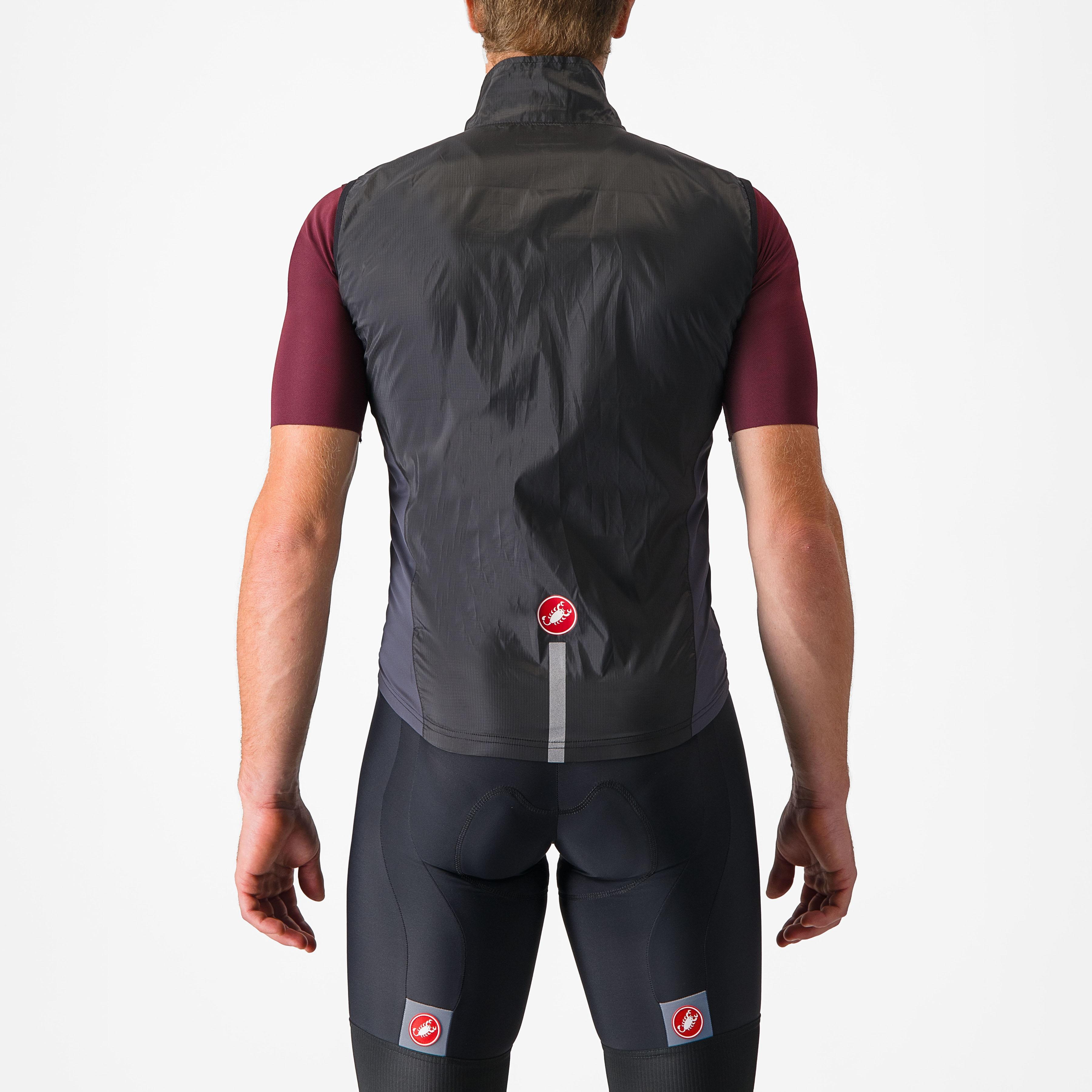 Squadra stretch vest - light black/dark gray - castelli