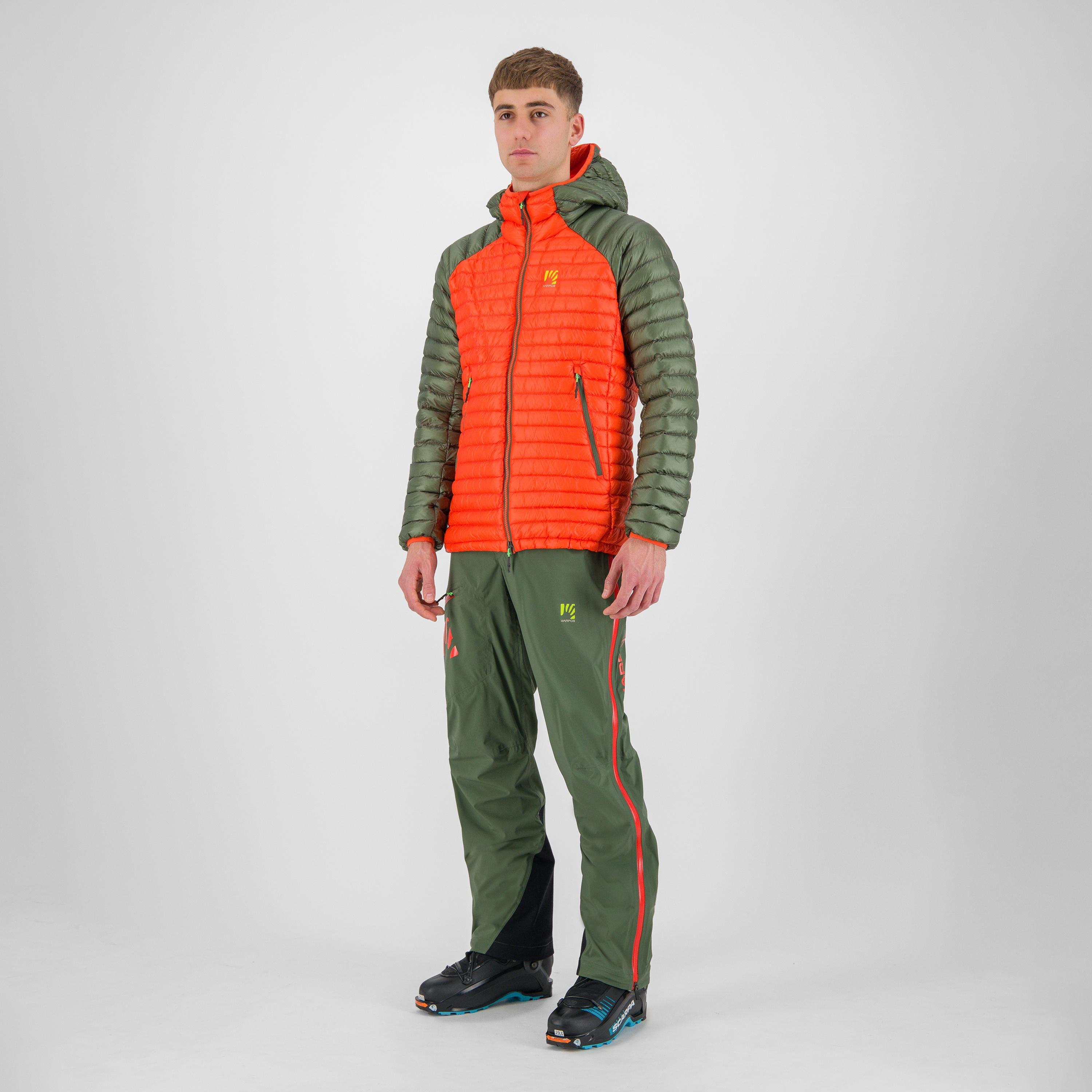 Alagna down jacket - spicy orange/thyme - karpos