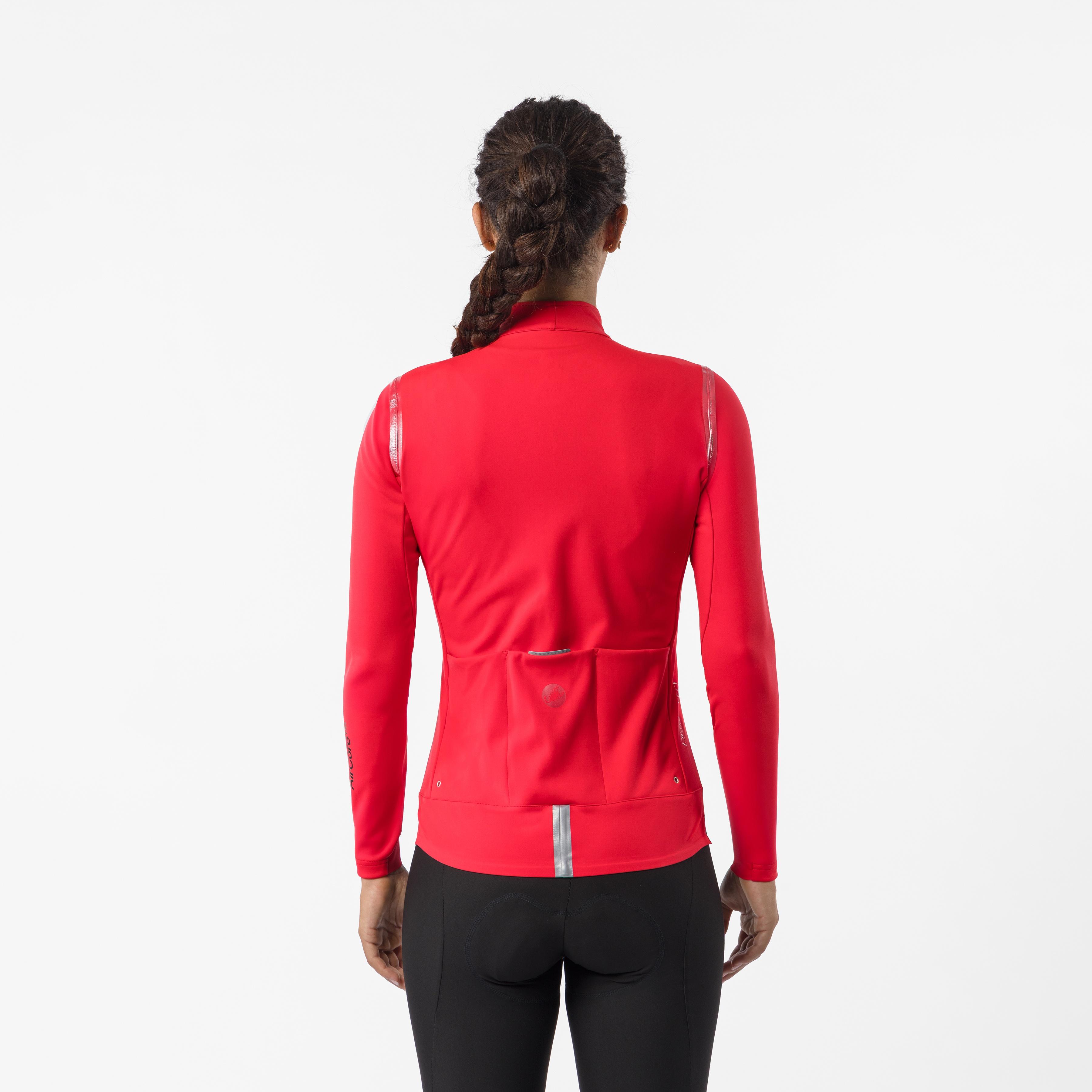 Perfetto 4 w jacket - hibiscus - castelli