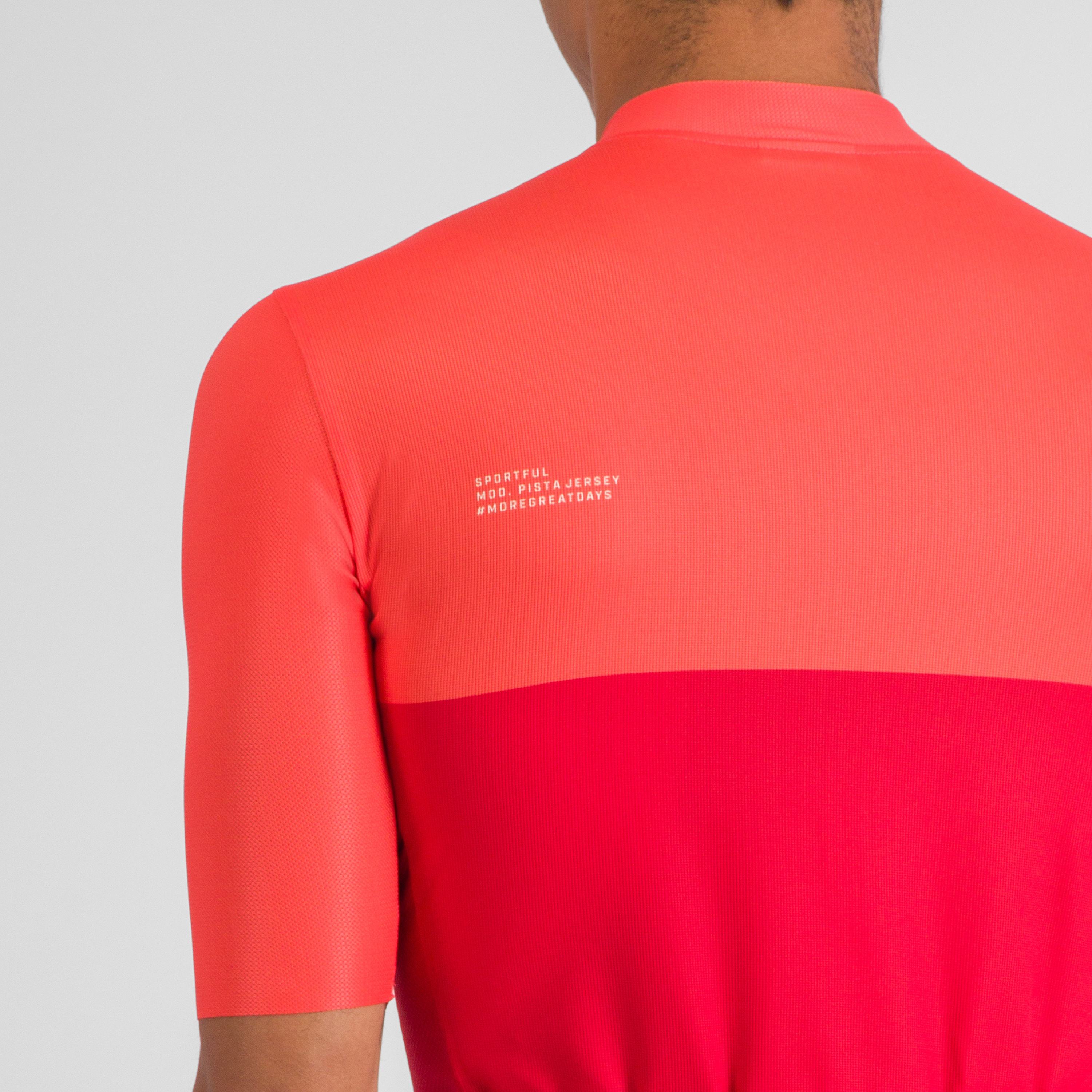 Pista jersey - pompelmo red - sportful