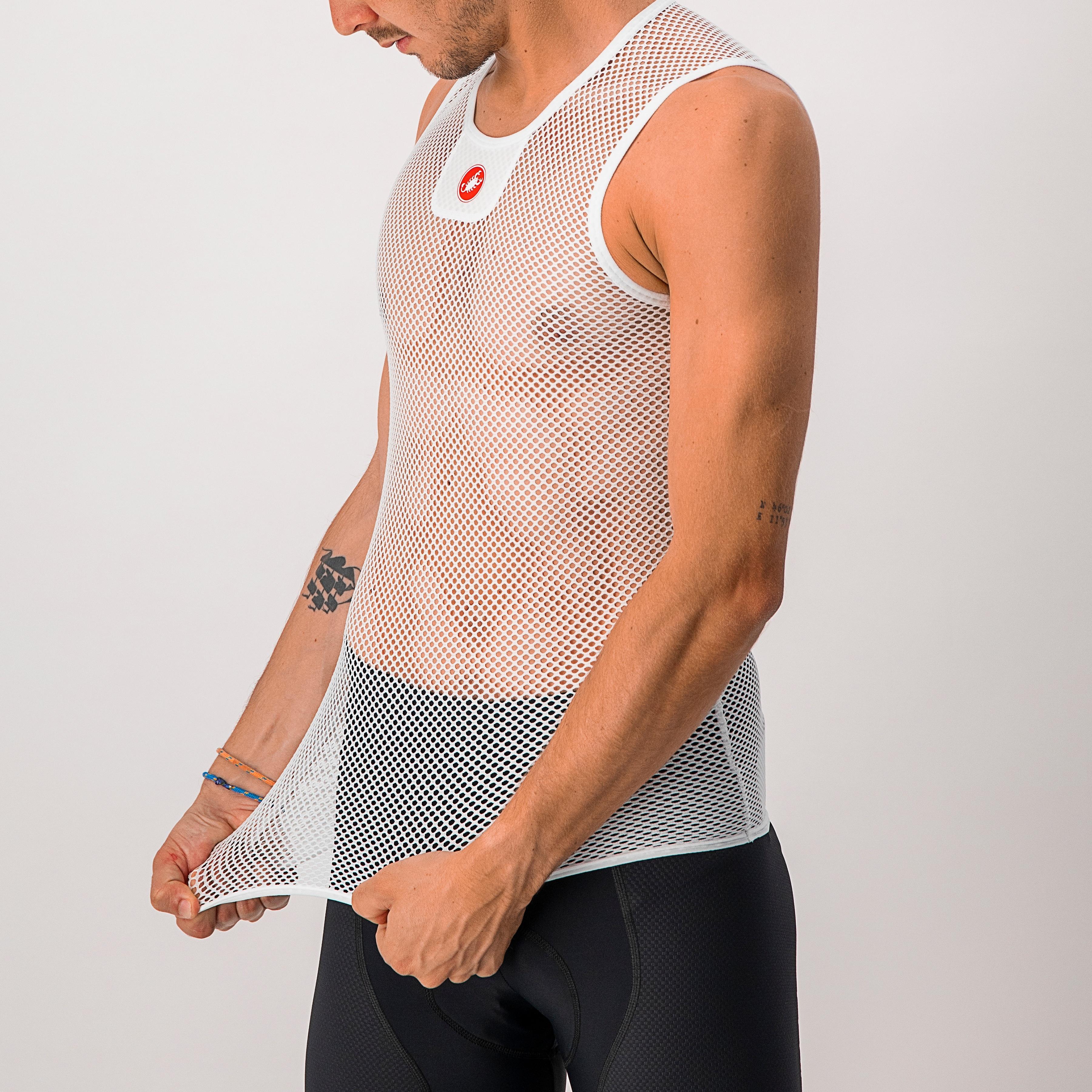 Core mesh 3 sleeveless - white - castelli