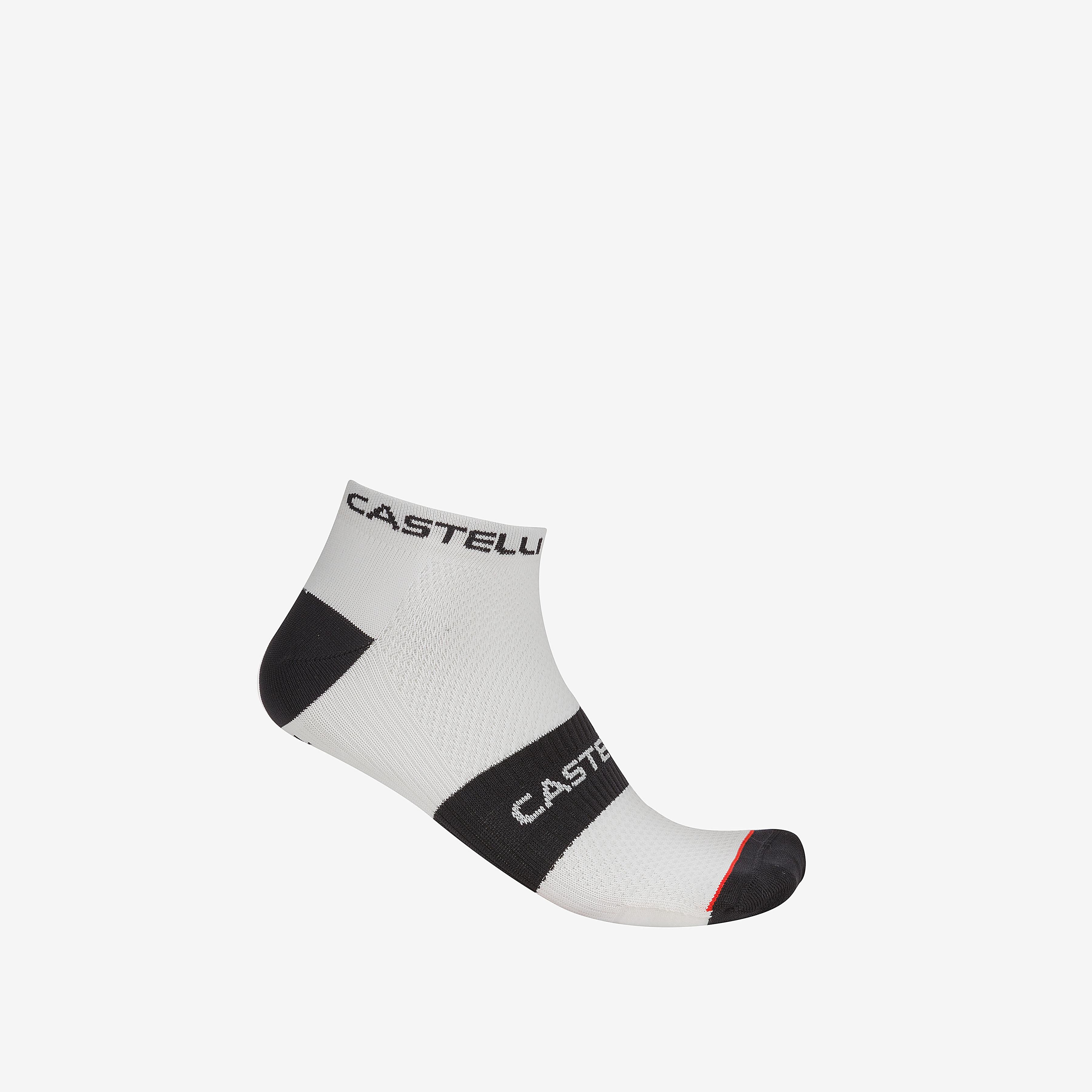 Lowboy 2 sock - white black - castelli