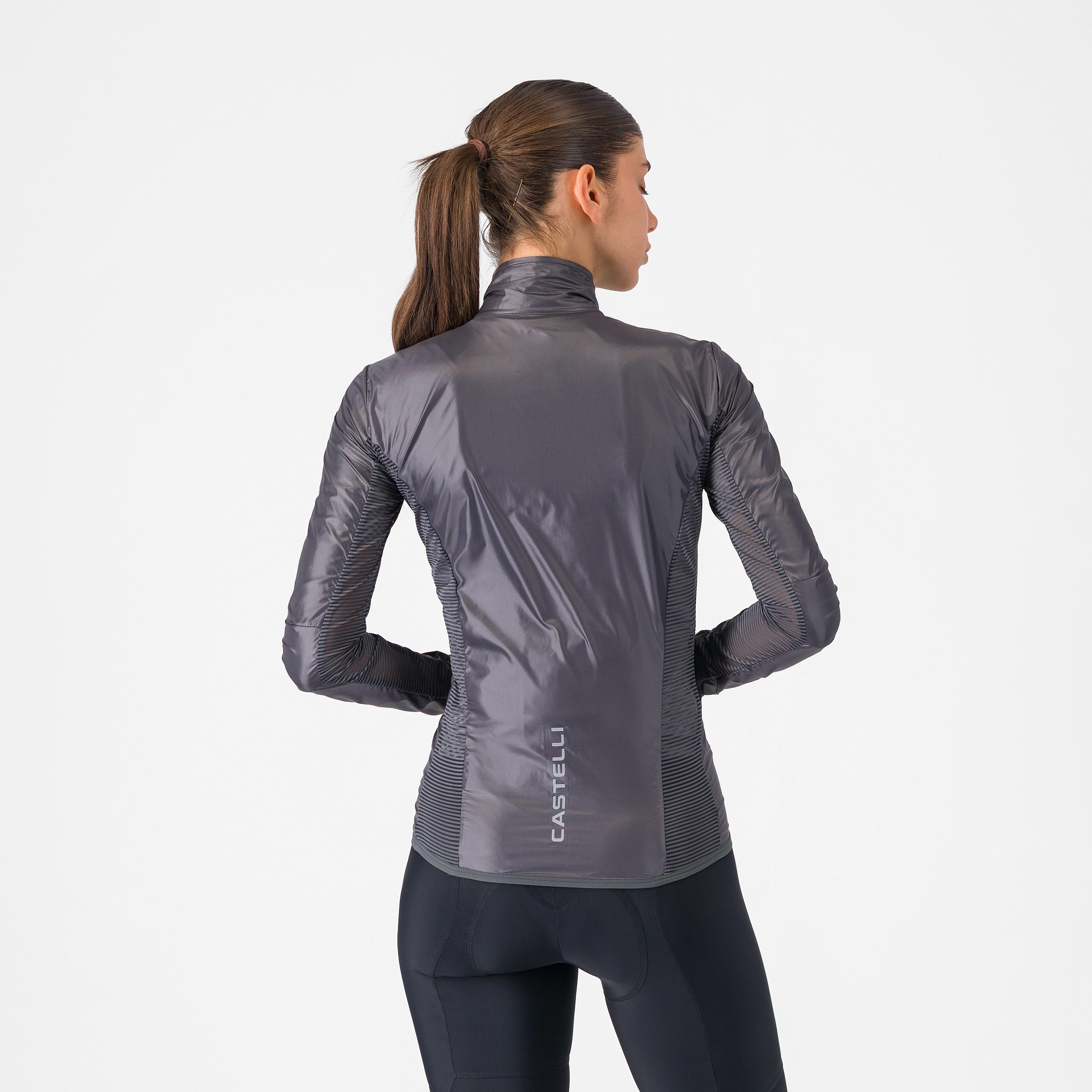 Aria shell 2 w jacket - dark gray - castelli