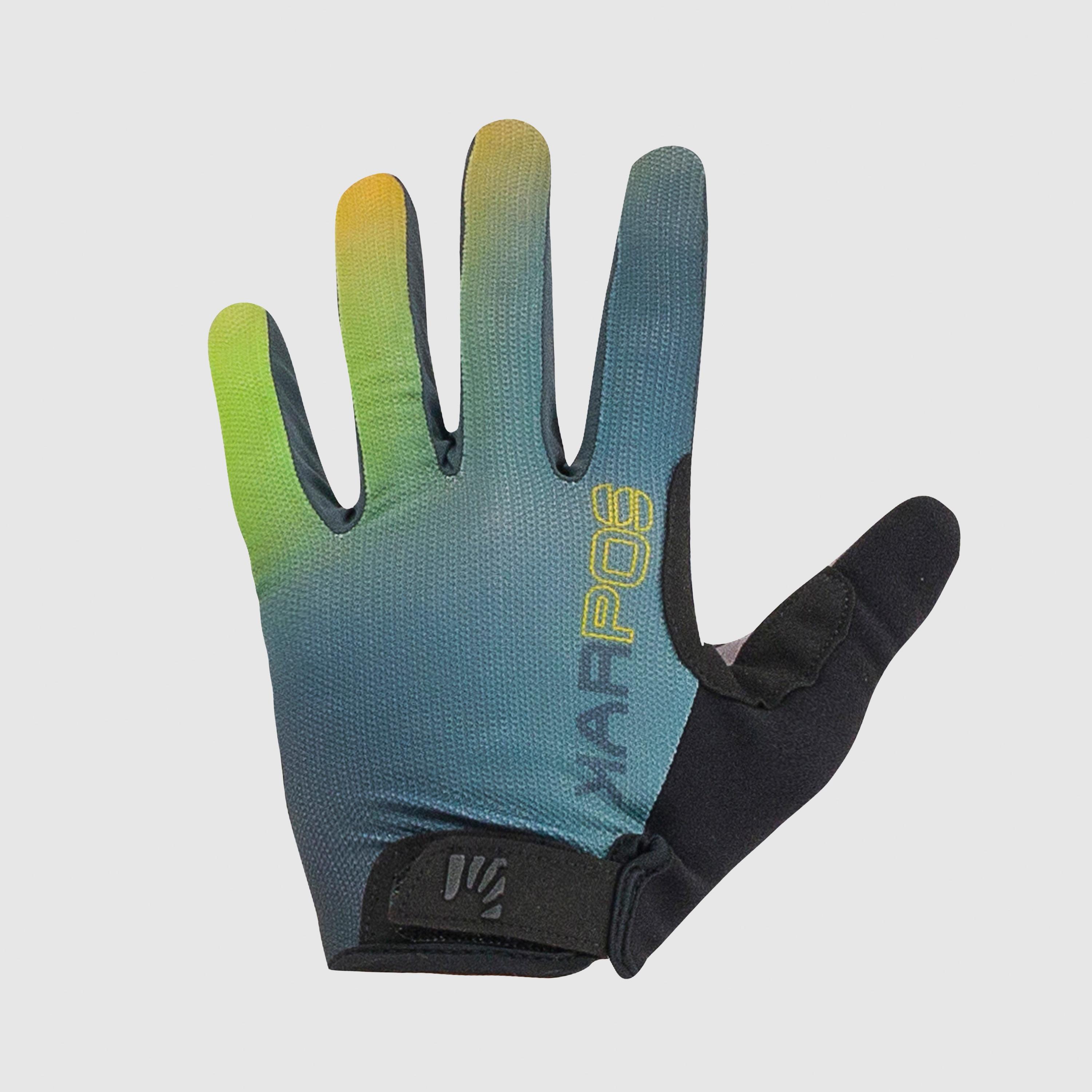 Federia glove - dark slate/north atlantic/lemo - karpos