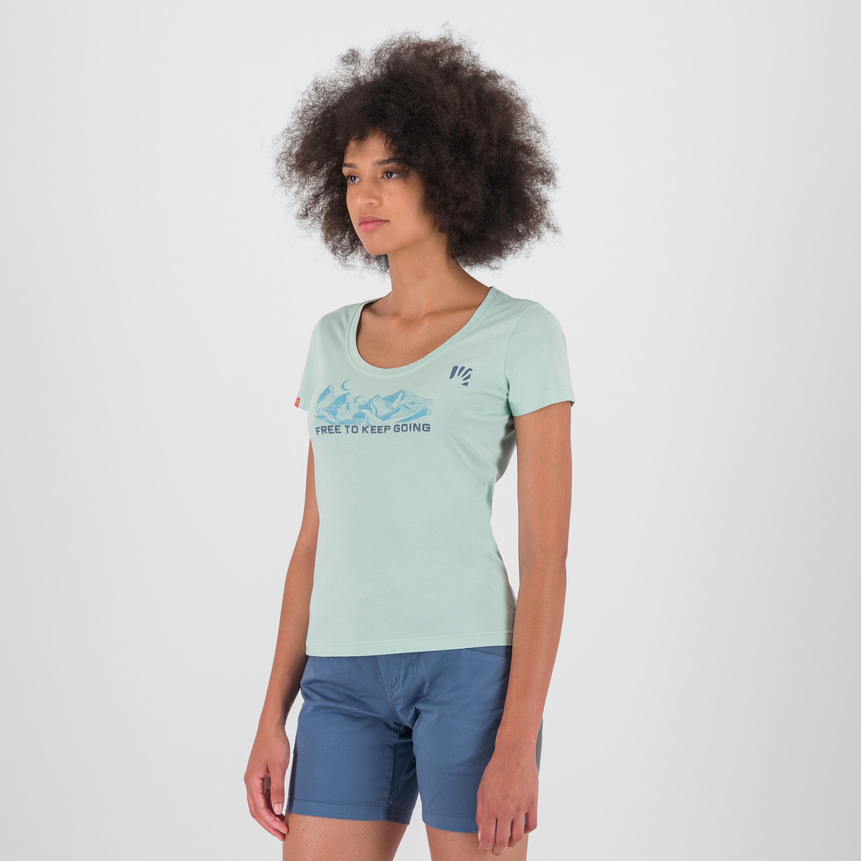 Crocus evo w t-shirt - lichen - karpos