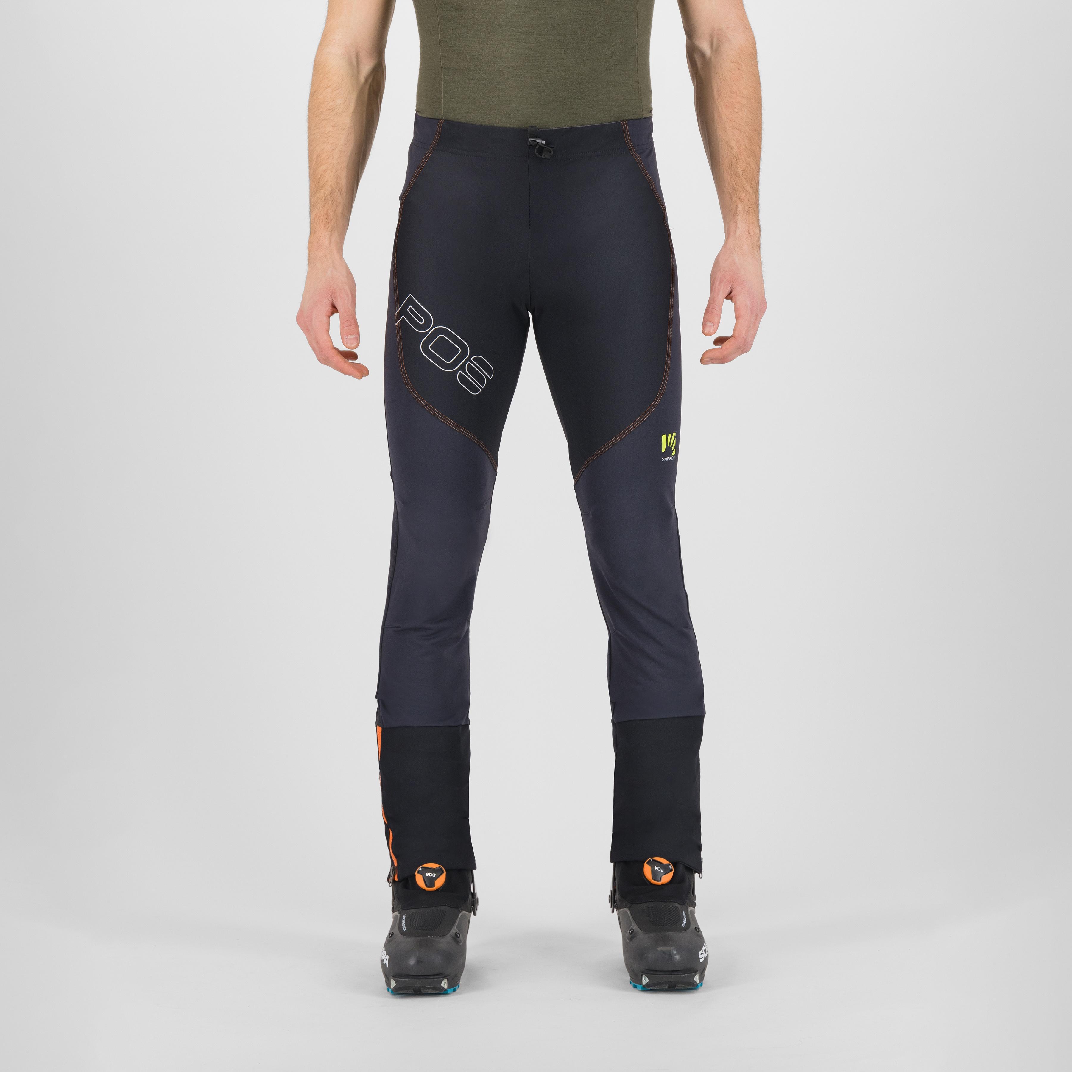 Alagna lite pants - black/vibr.orange - karpos