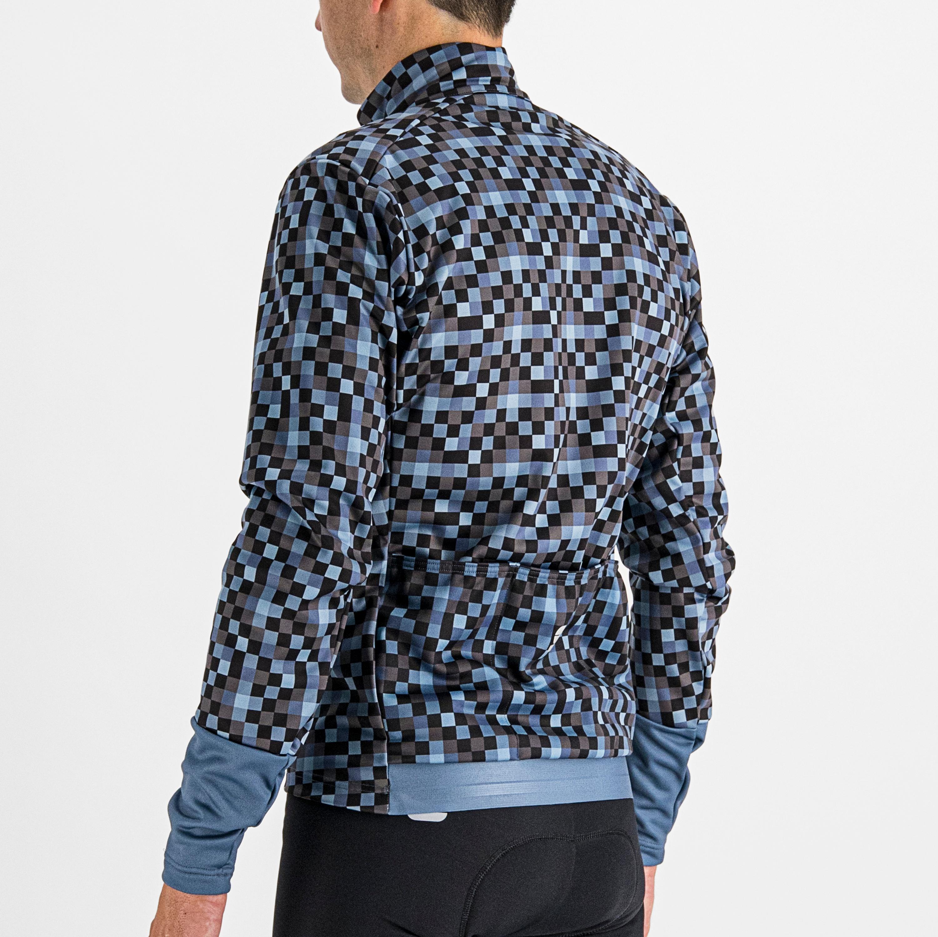 Pixel jacket - blue sea - sportful