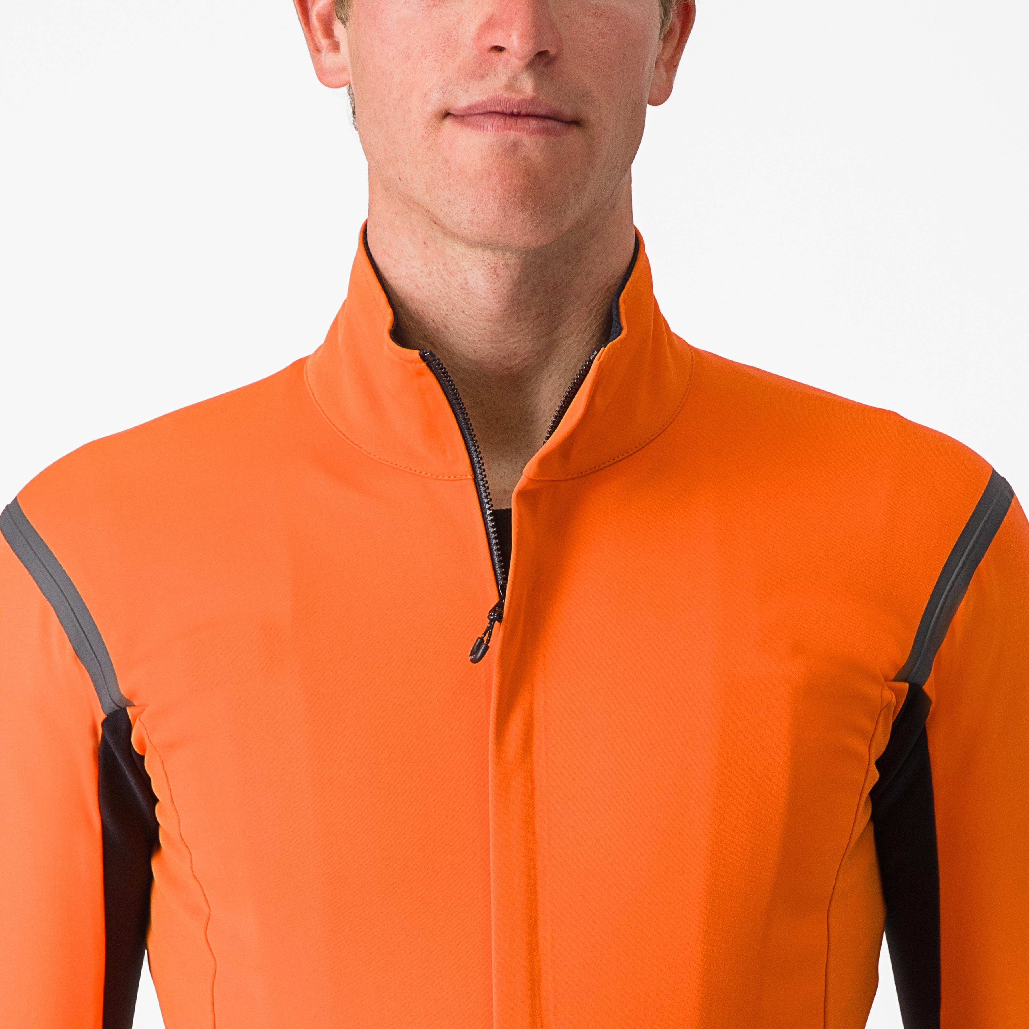 Gabba ros 2 - red orange/dark gray - castelli