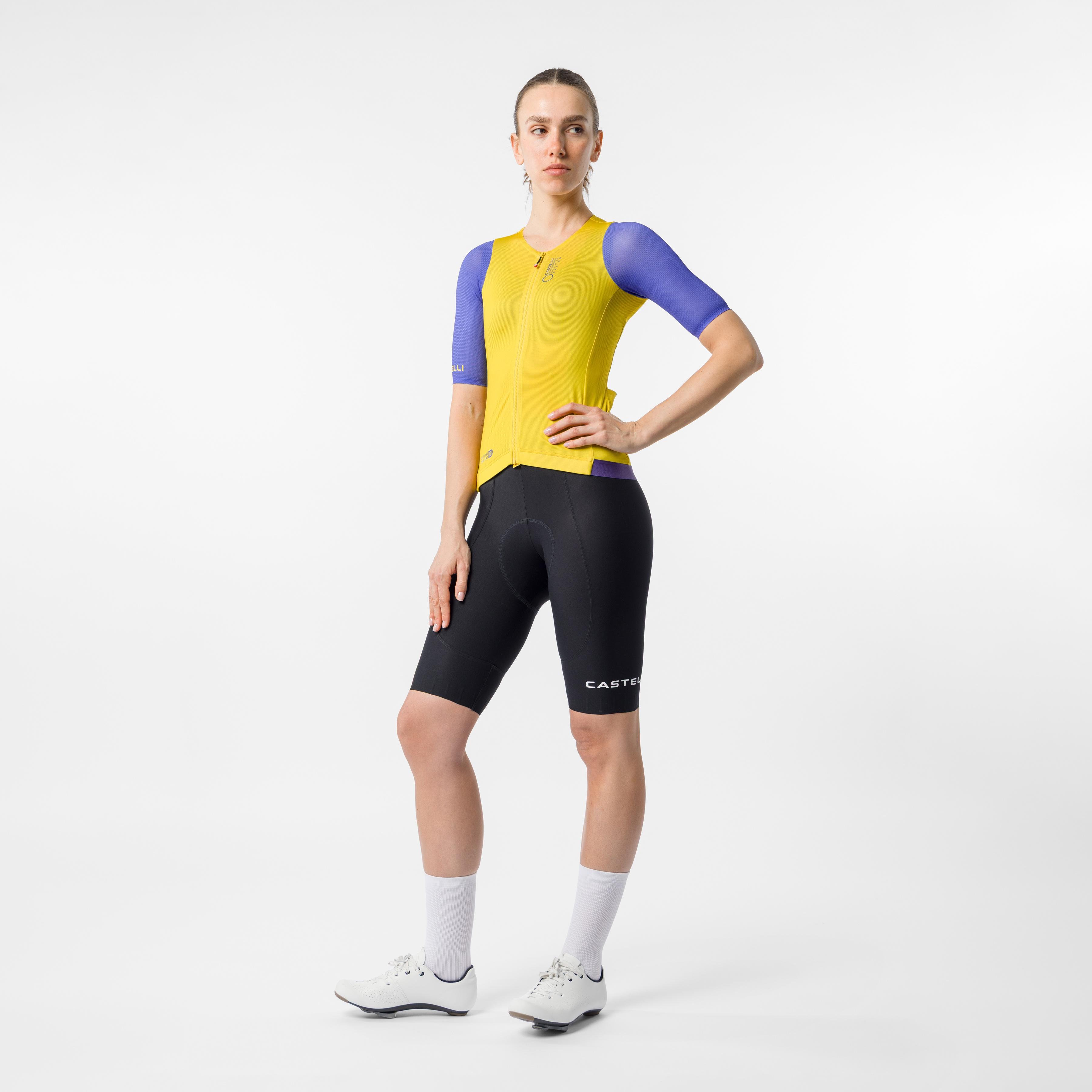 Corretto w jersey - mango mojito/ultraviolet - castelli