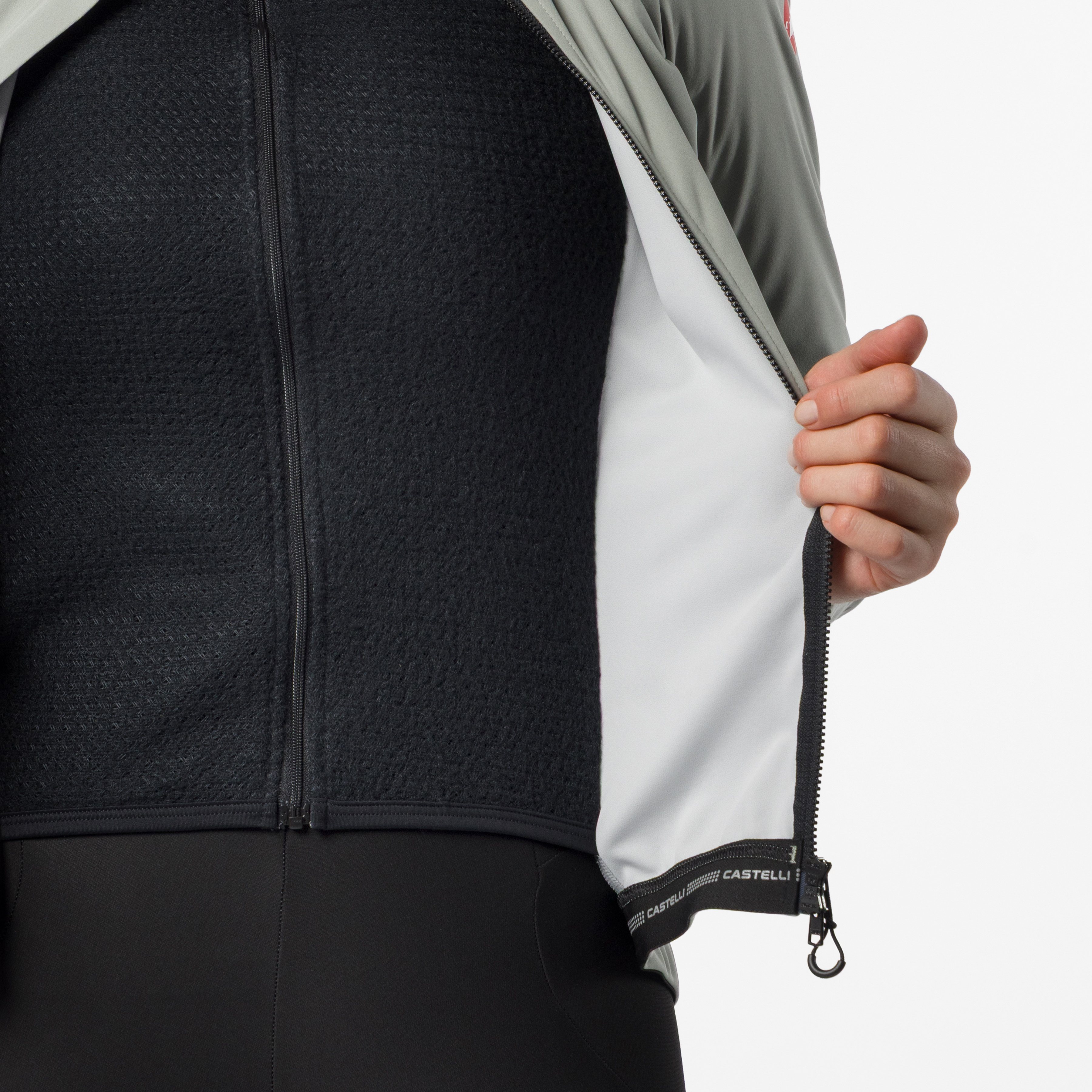 Alpha 150 w jacket - shadow/black - castelli