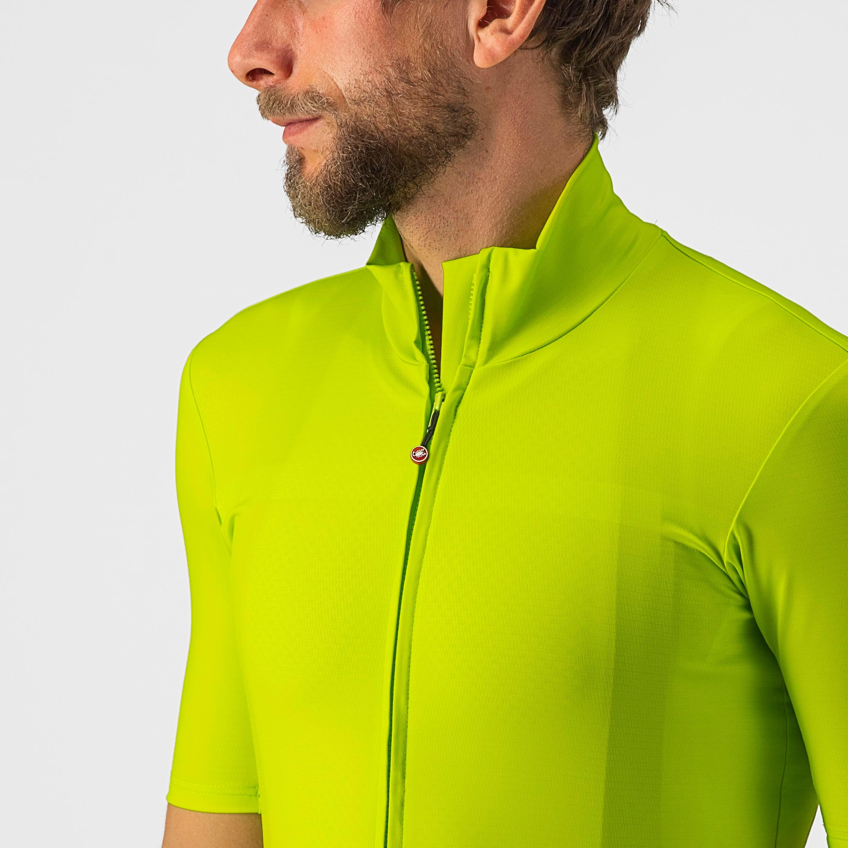 Pro thermal mid ss jersey - electric lime - castelli
