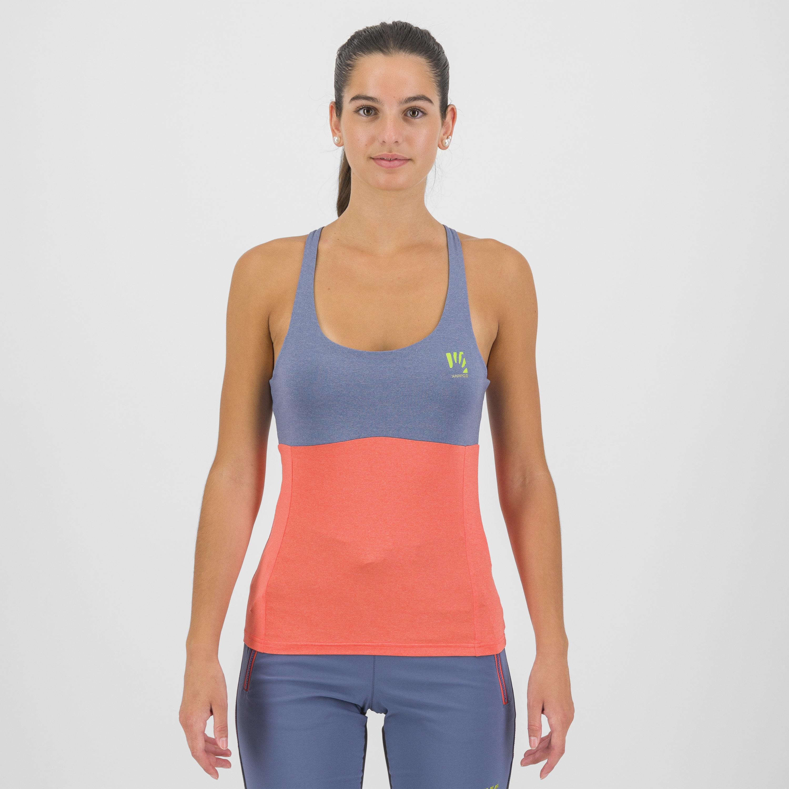 Bull evo w top - vintage indigo/hot coral - karpos