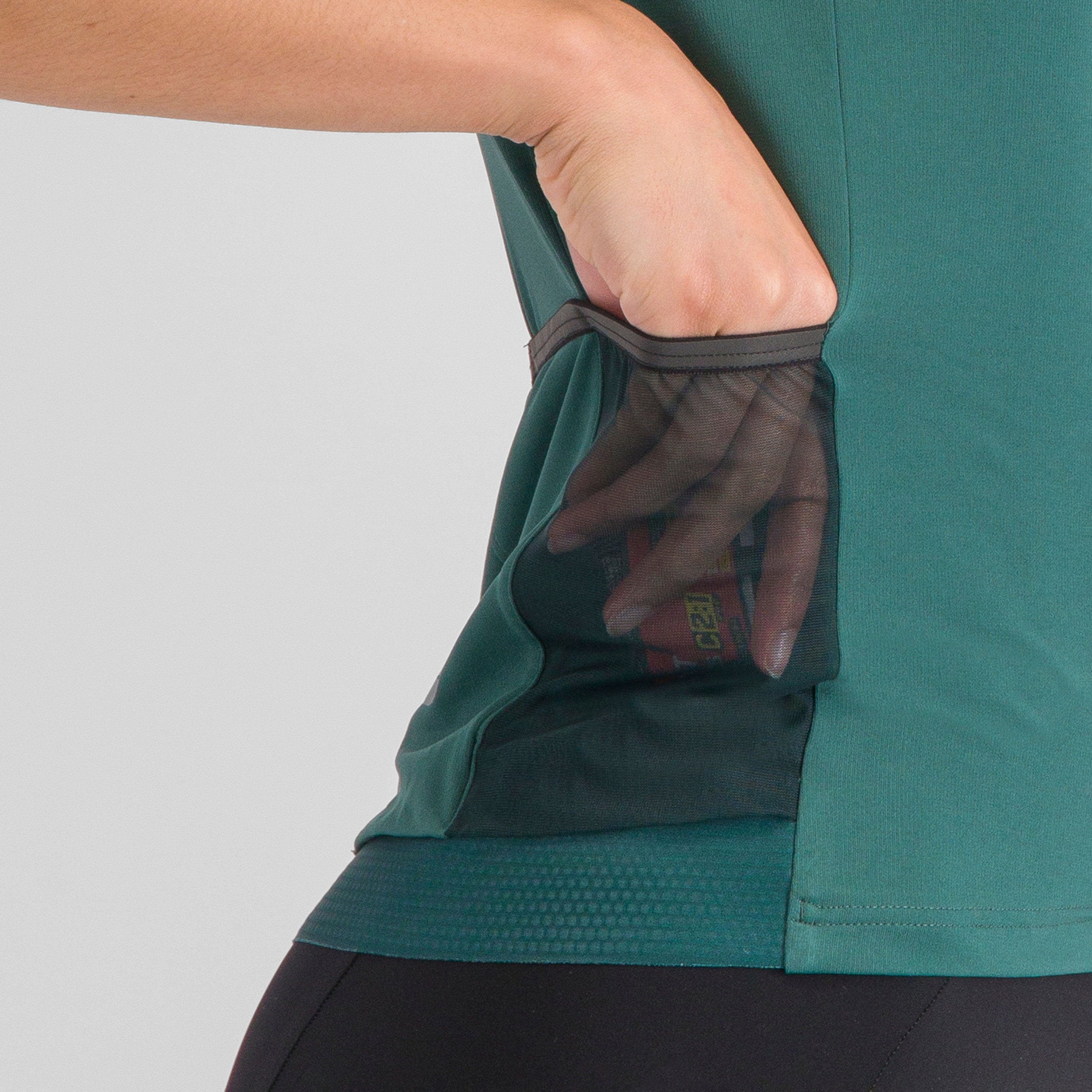 Supergiara w jersey - shrub green - sportful