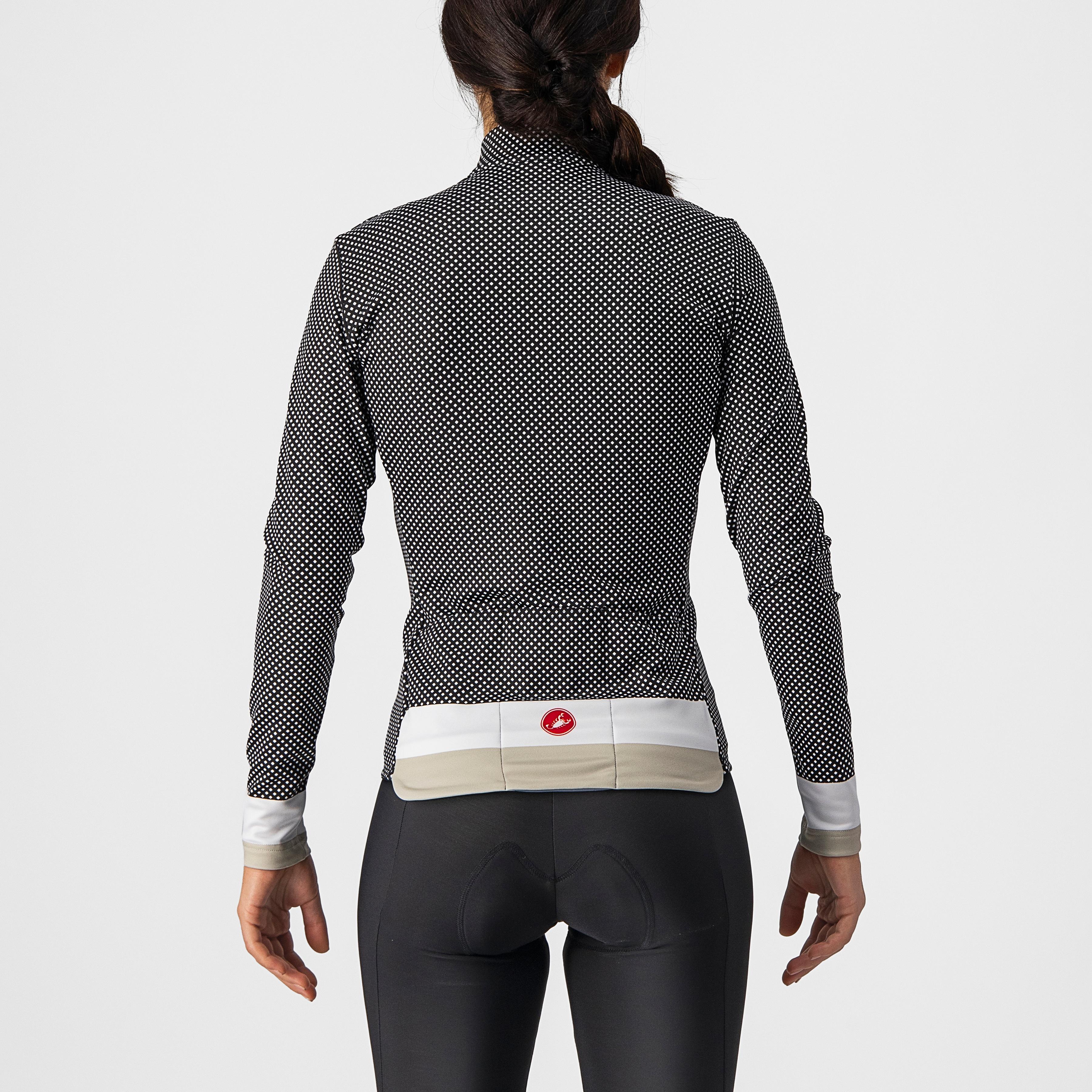 Volare ls jersey - black/white-chalk - castelli