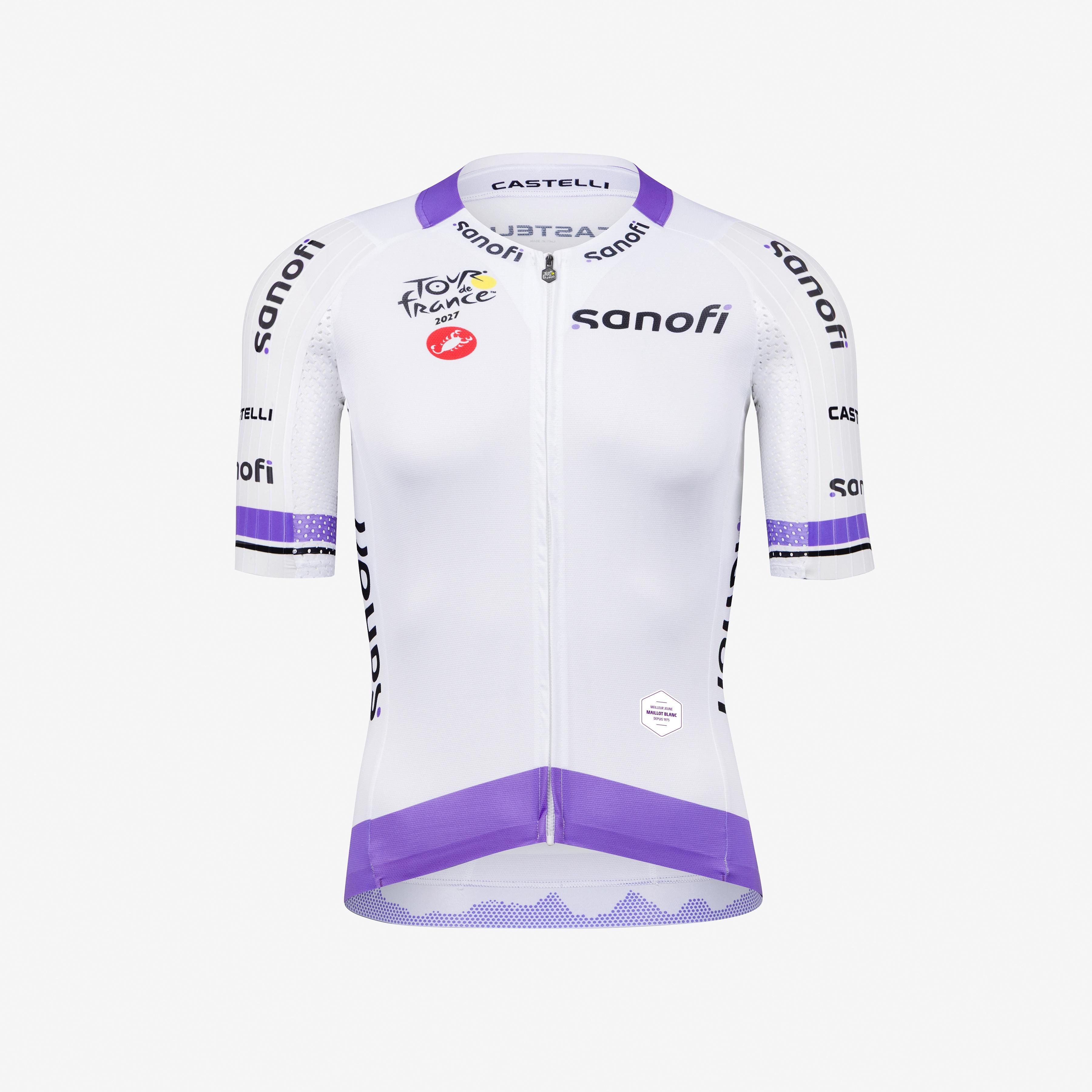 Tdf leader jersey aero race - white - castelli