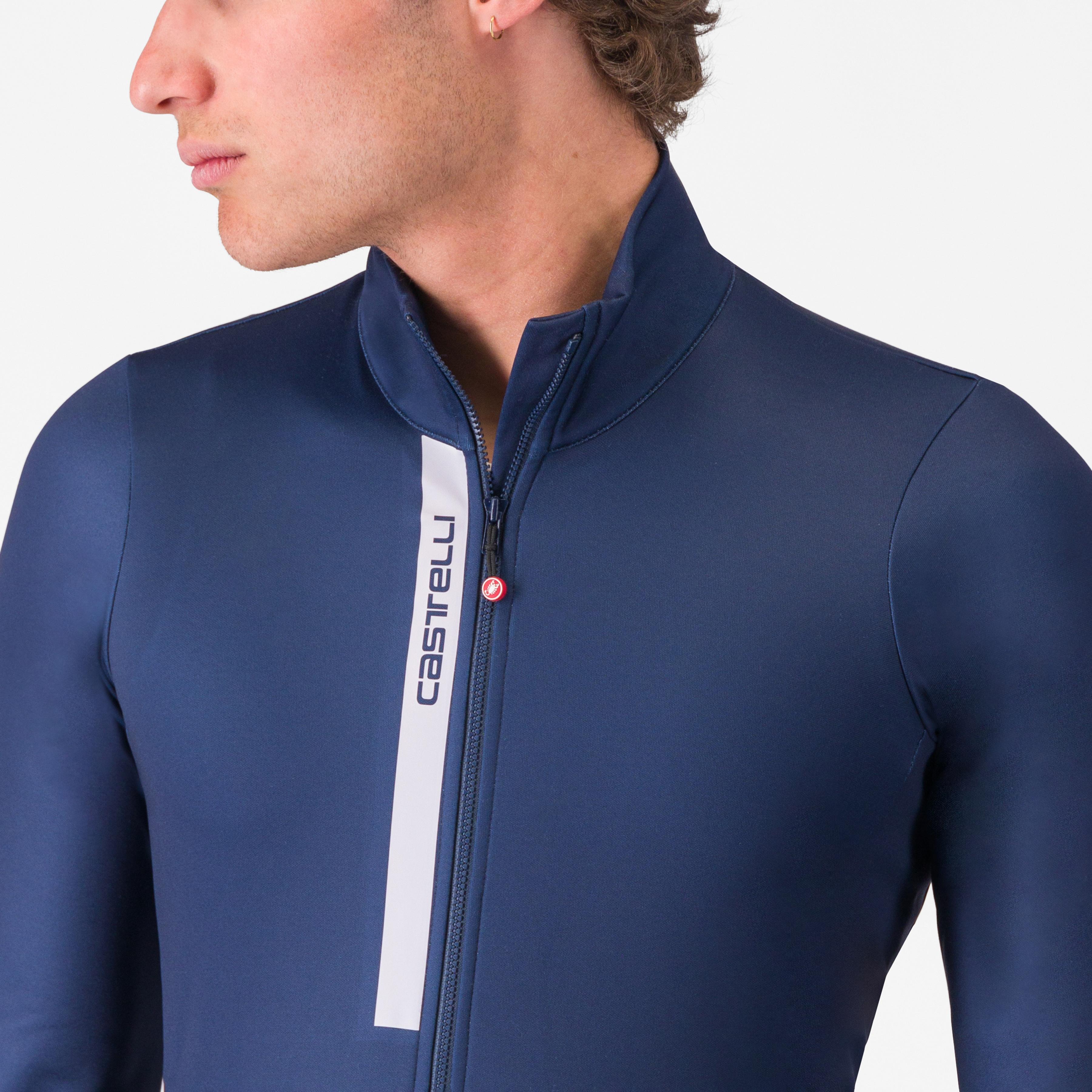Entrata thermal jersey - belgian blue/silver gray - castelli