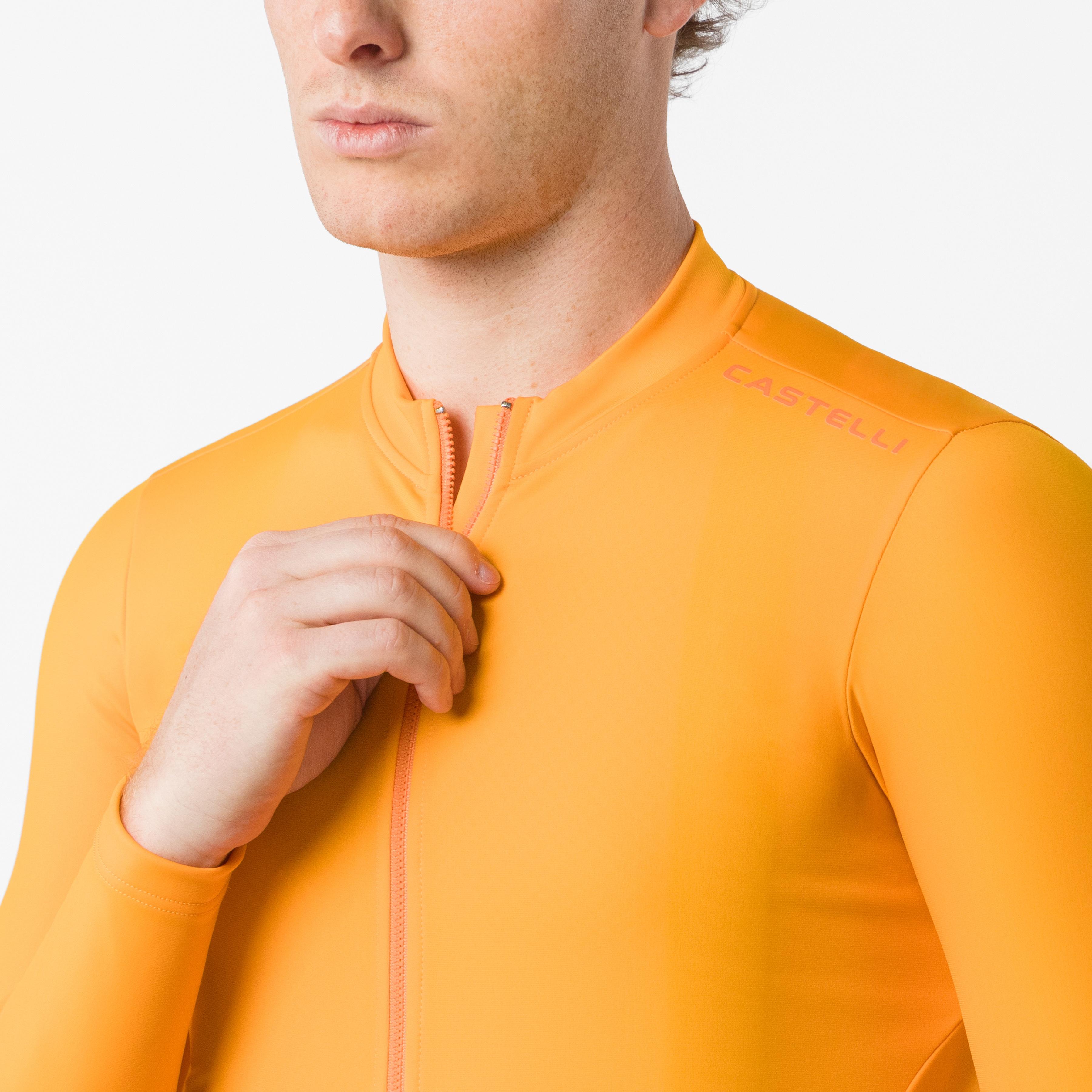 Espresso thermal 2 jersey - vivid orange - castelli