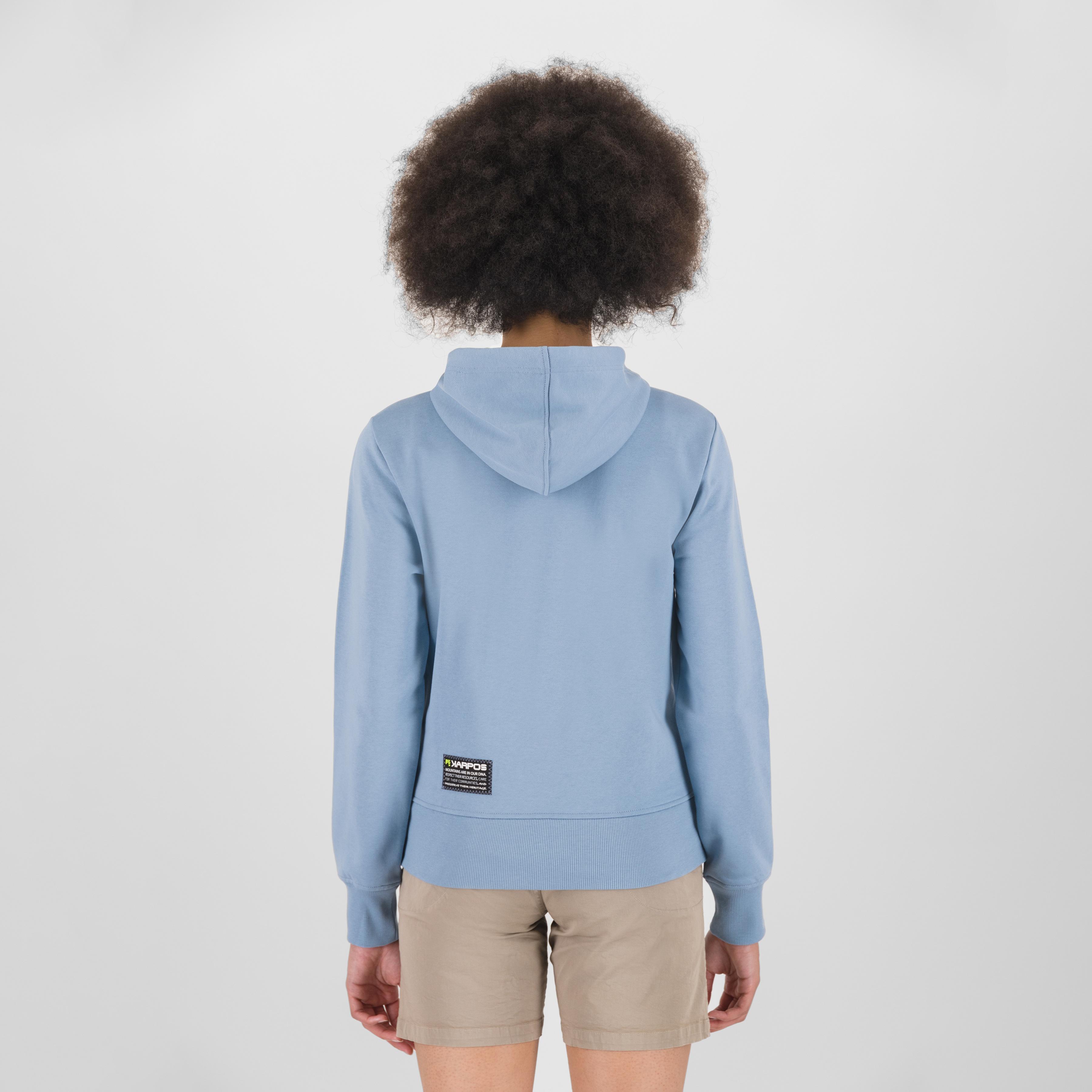 Volpe w full zip hoodie - windw. blue - karpos