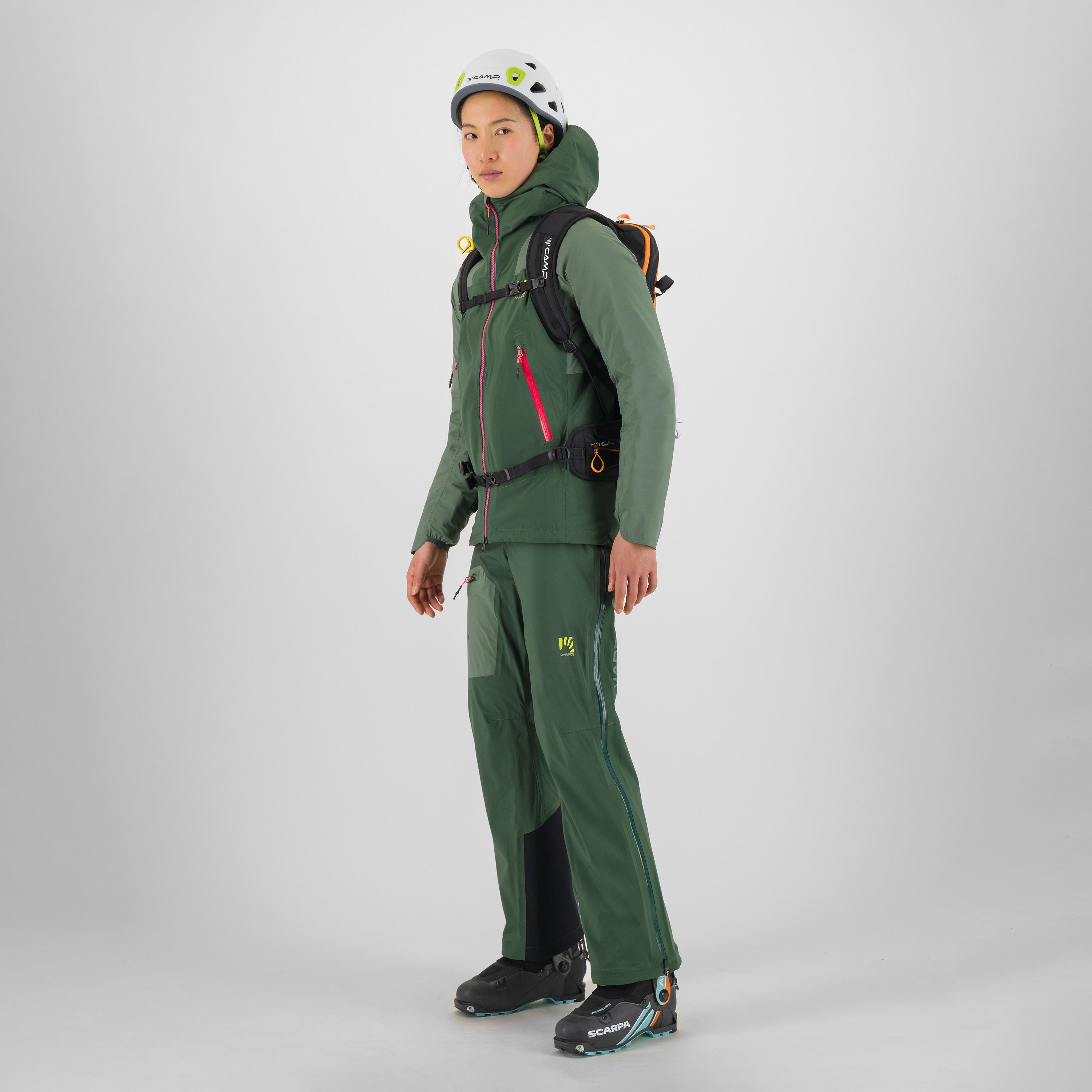 Valsesia shell w jacket - jungle green/duck green - karpos