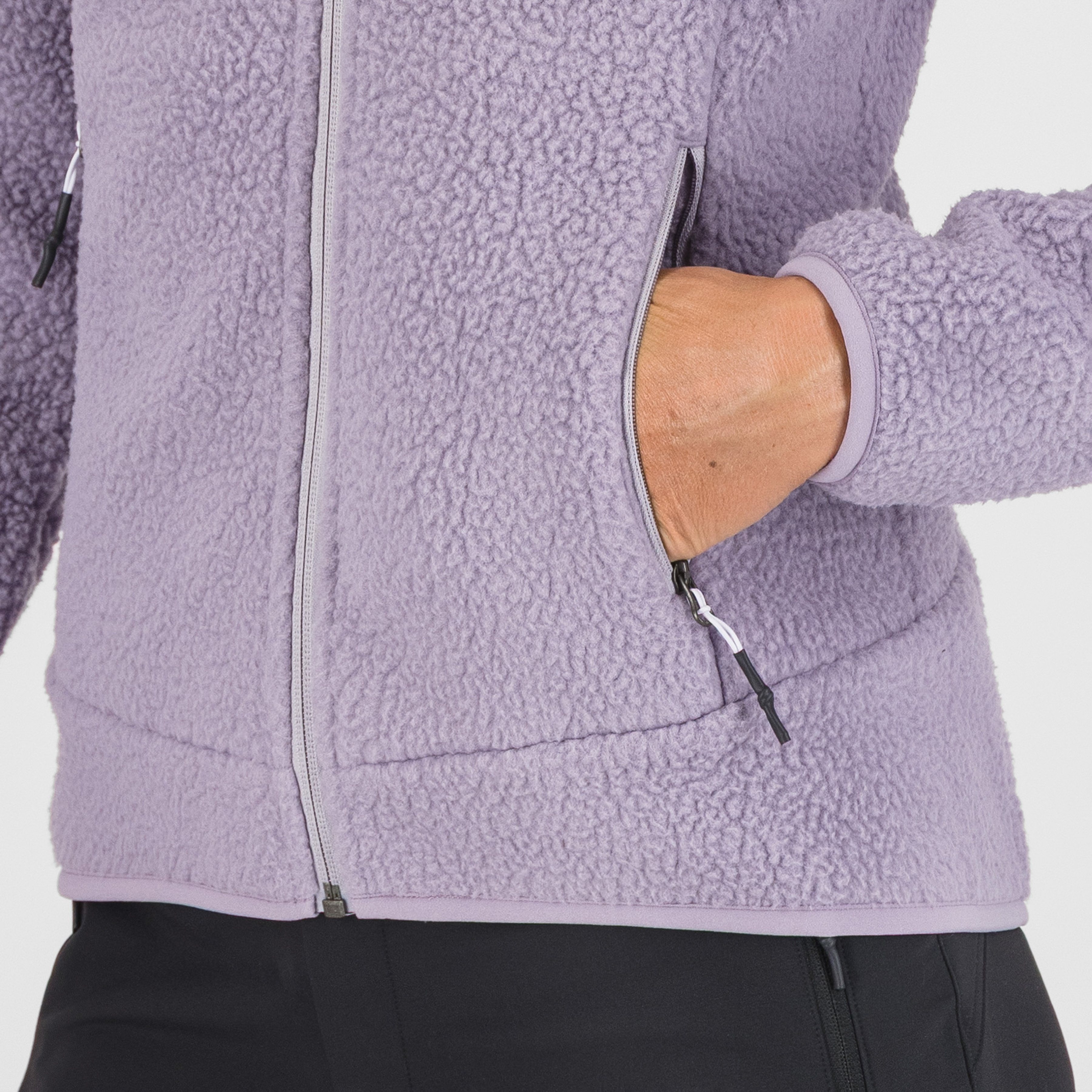 Moiazza retrò w fleece - lavender - karpos