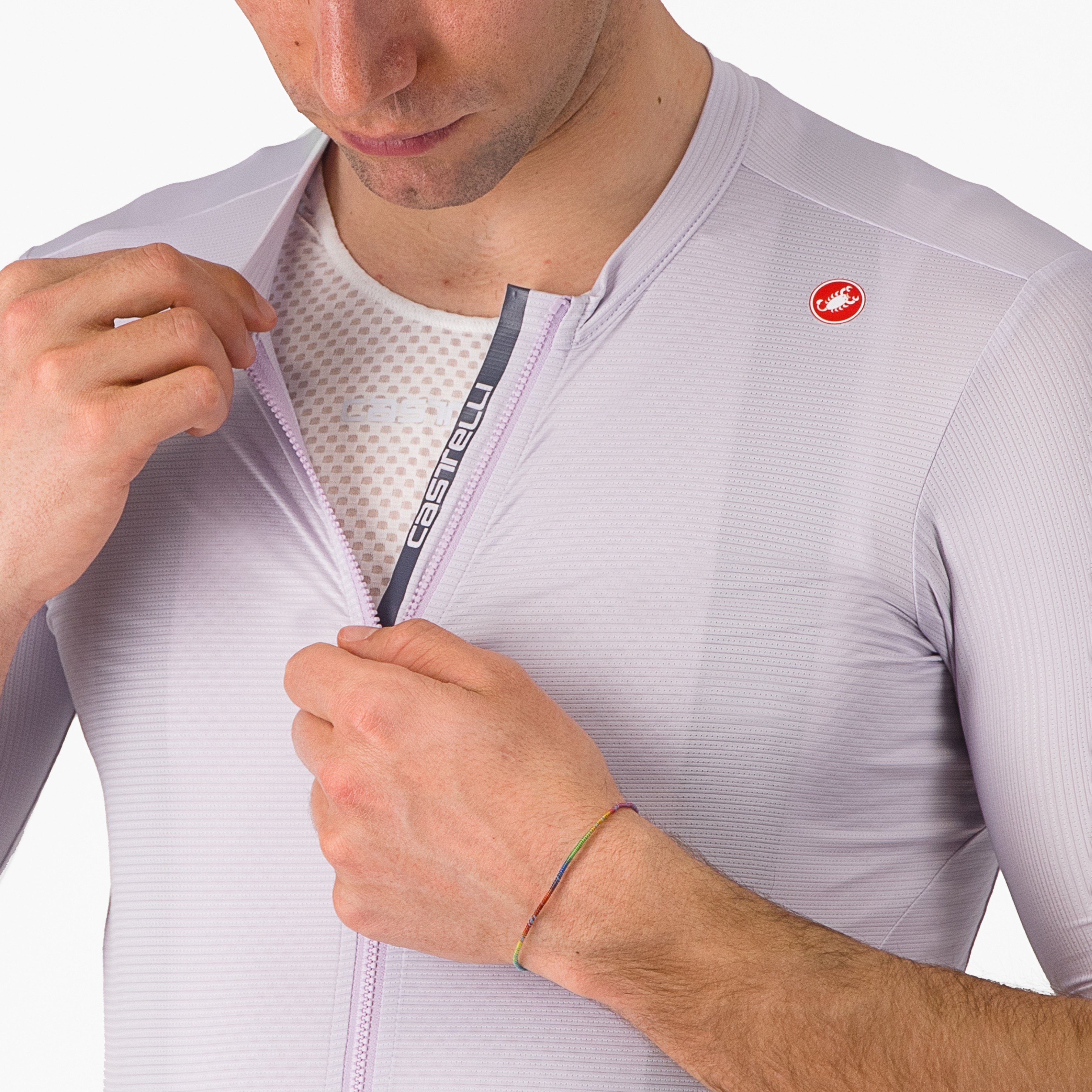 Espresso jersey - purple mist/dark gray - castelli