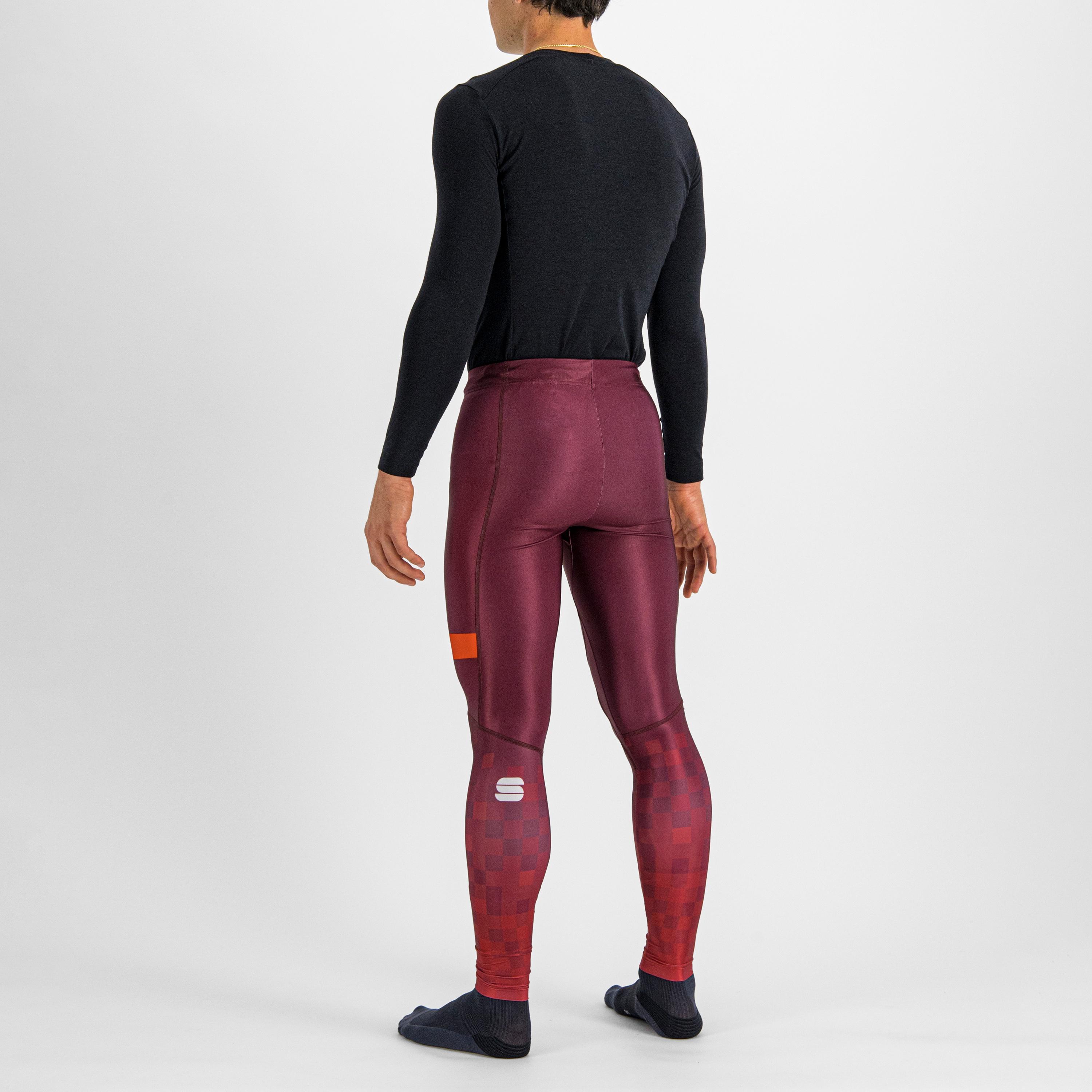 Squadra tight - red wine / red rumba - sportful