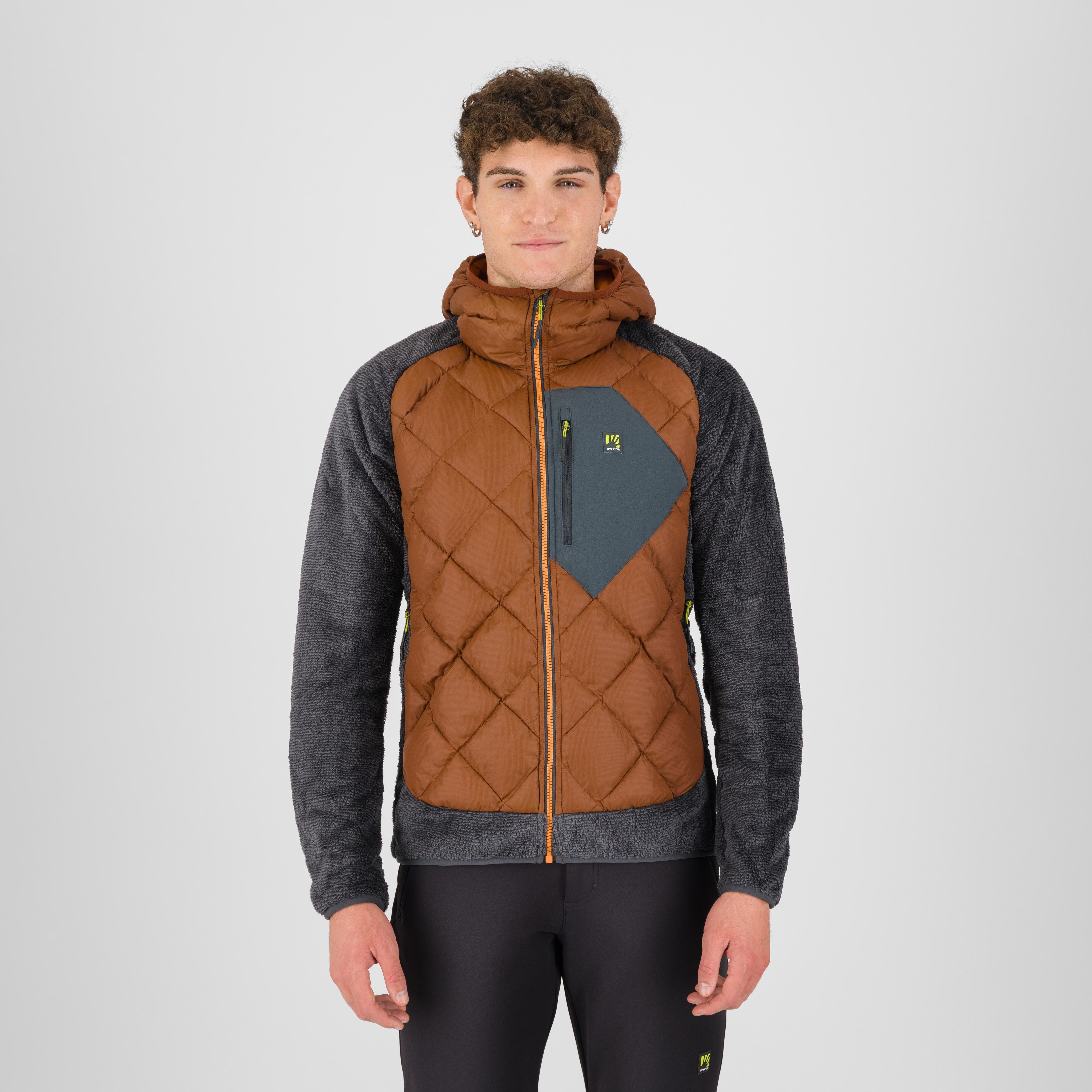 Marmarole up jacket - mahogany/woodl.gray - karpos