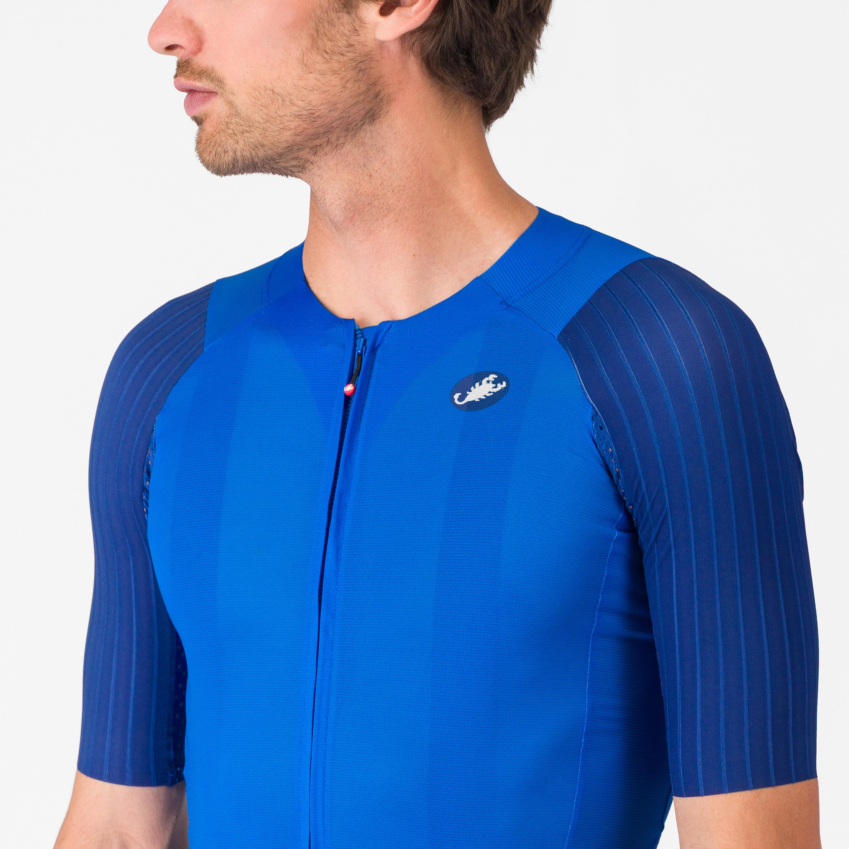 Aero race 8s jersey - azzurro italia - castelli