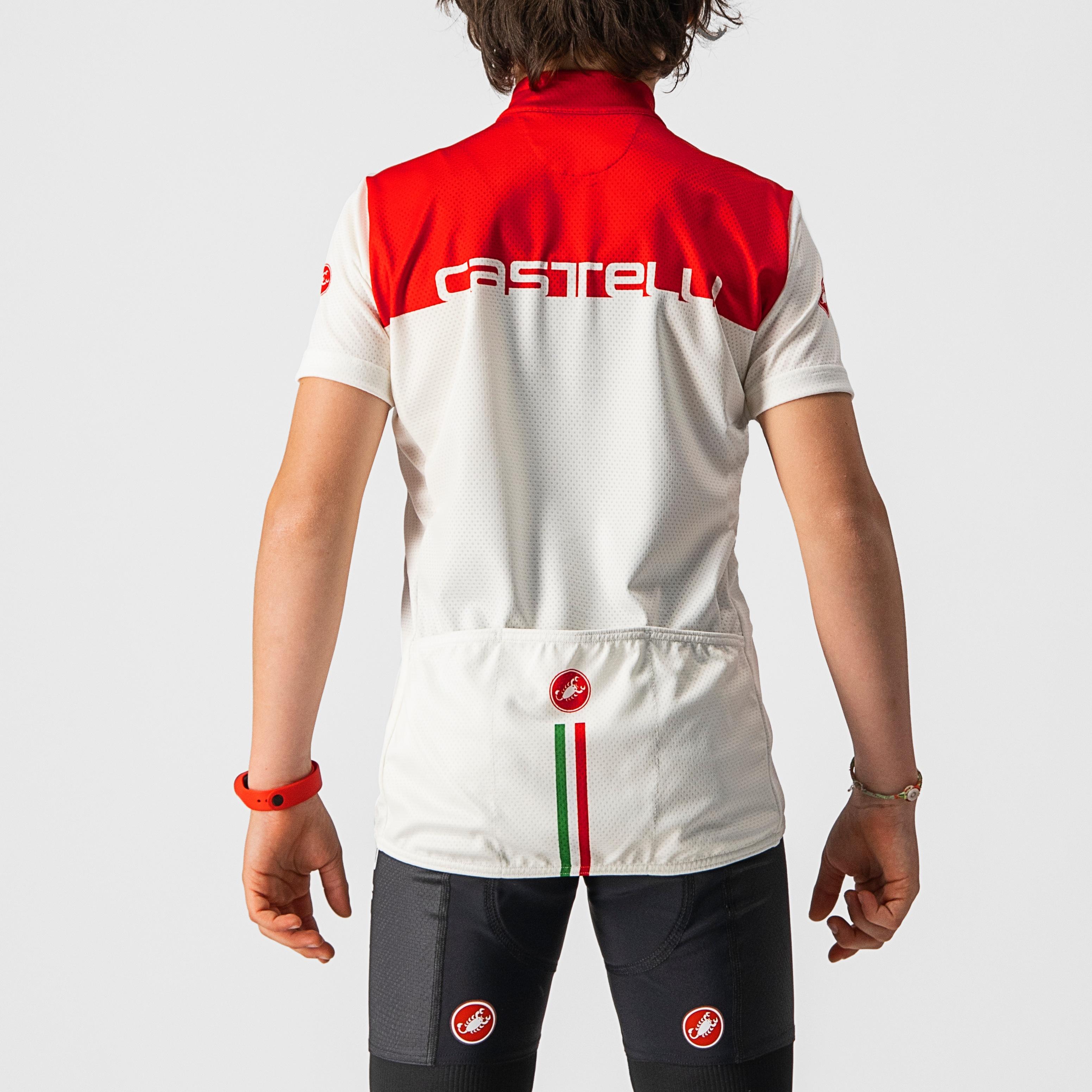 Neo prologo jersey - ivory/red - castelli
