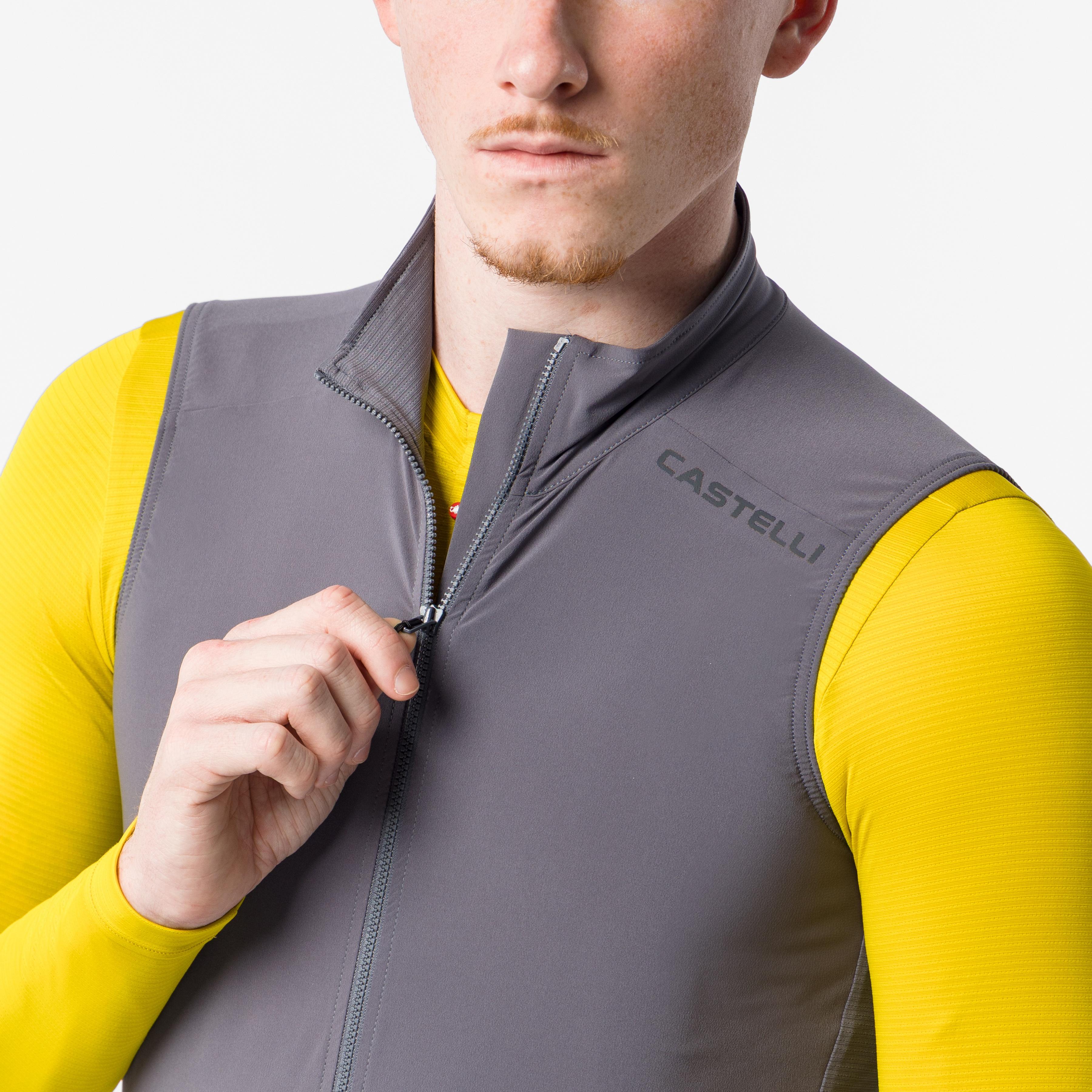 Espresso 2 vest - smoky gray - castelli