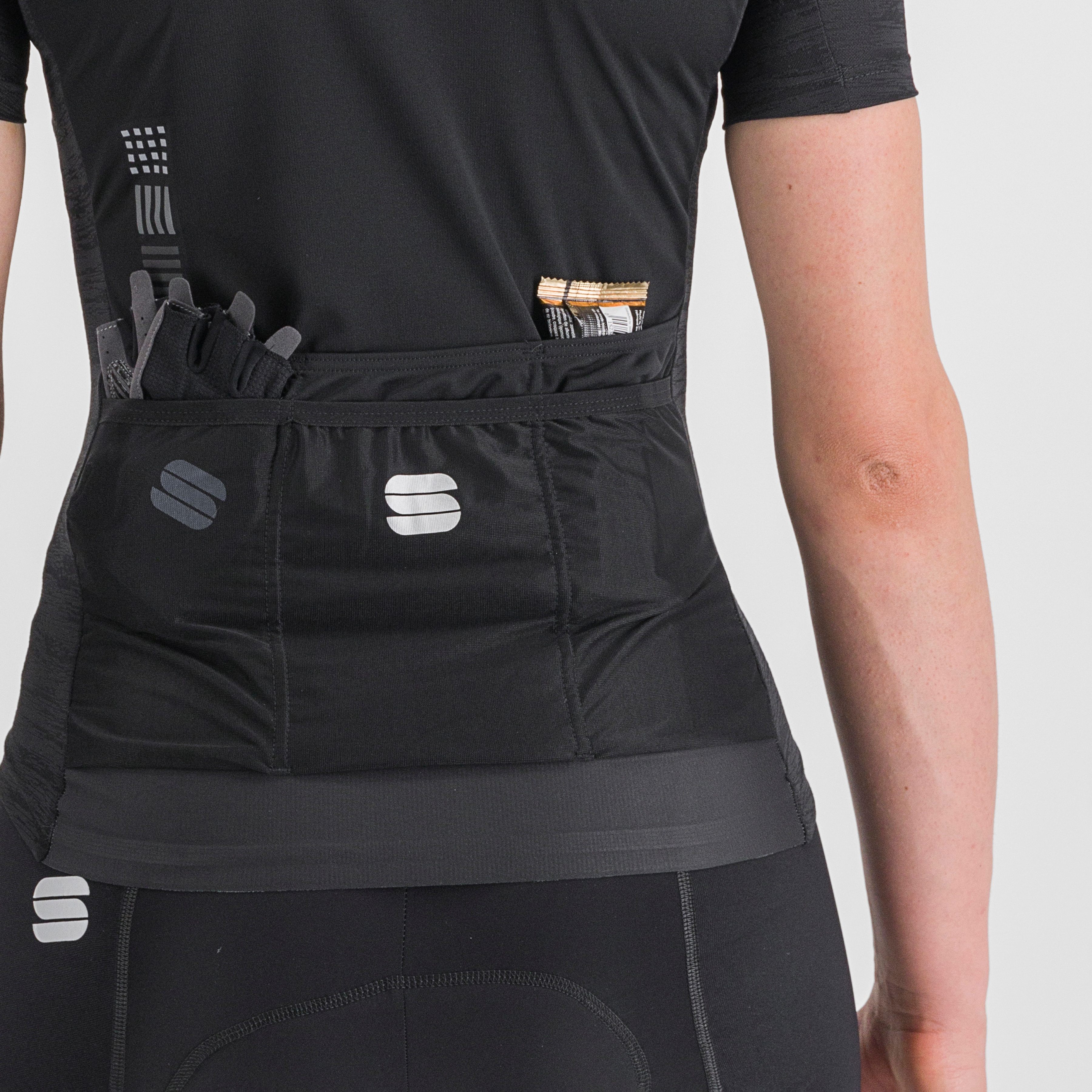 Supergiara w jersey - black - sportful