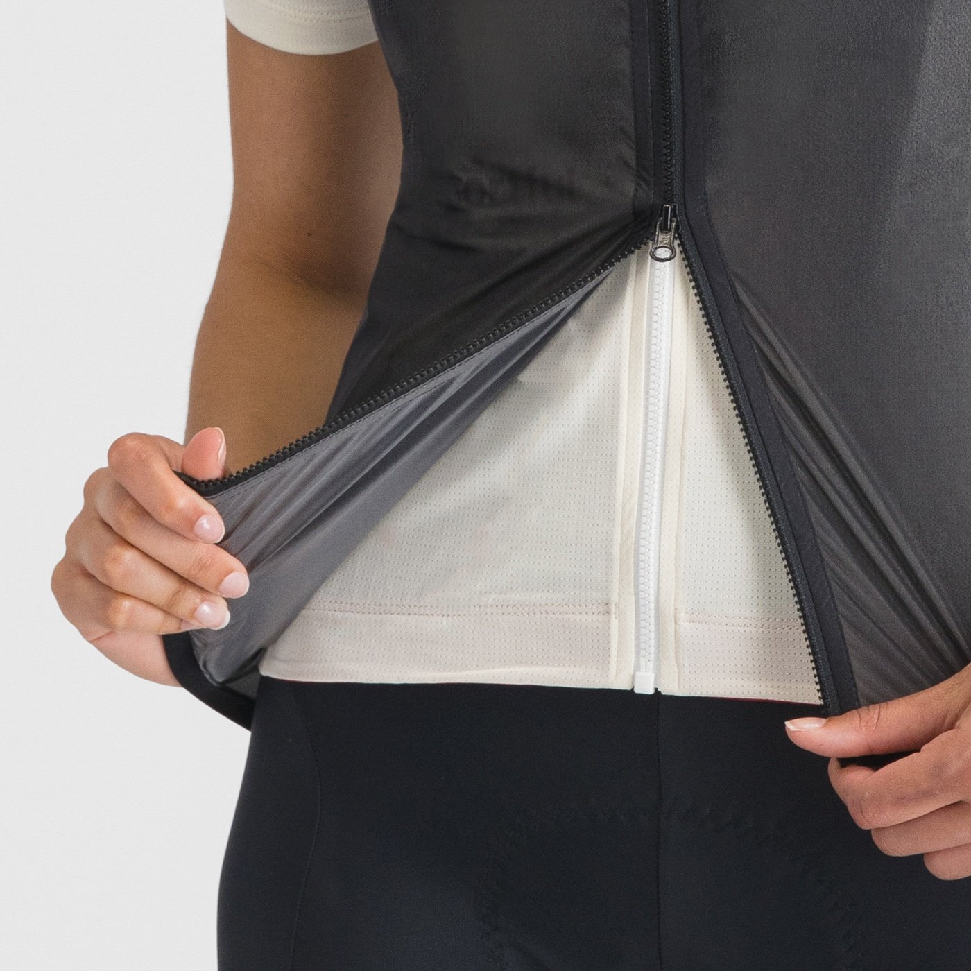 Light air w vest - black - sportful
