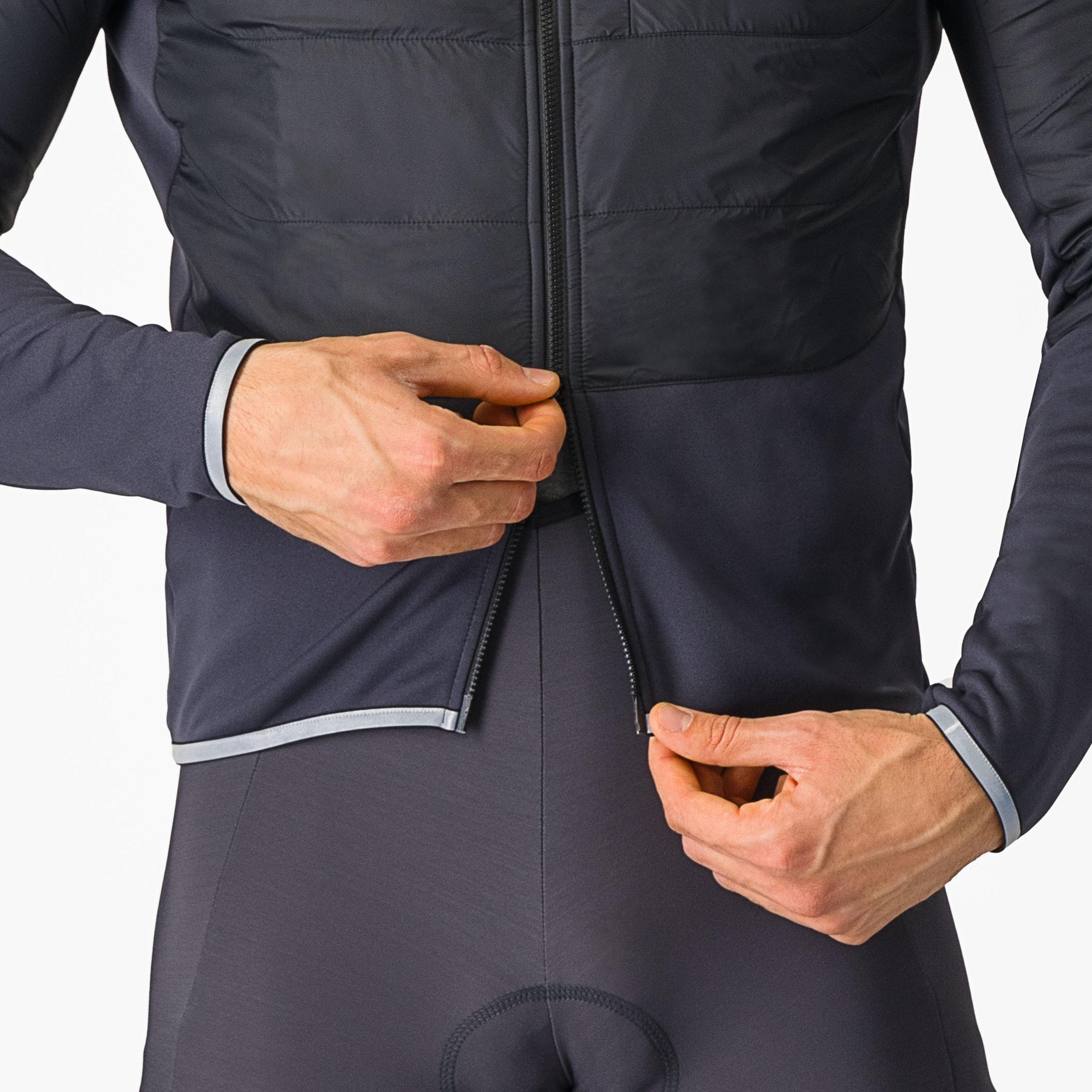 Unlimited jacket - light black/dark gray - castelli
