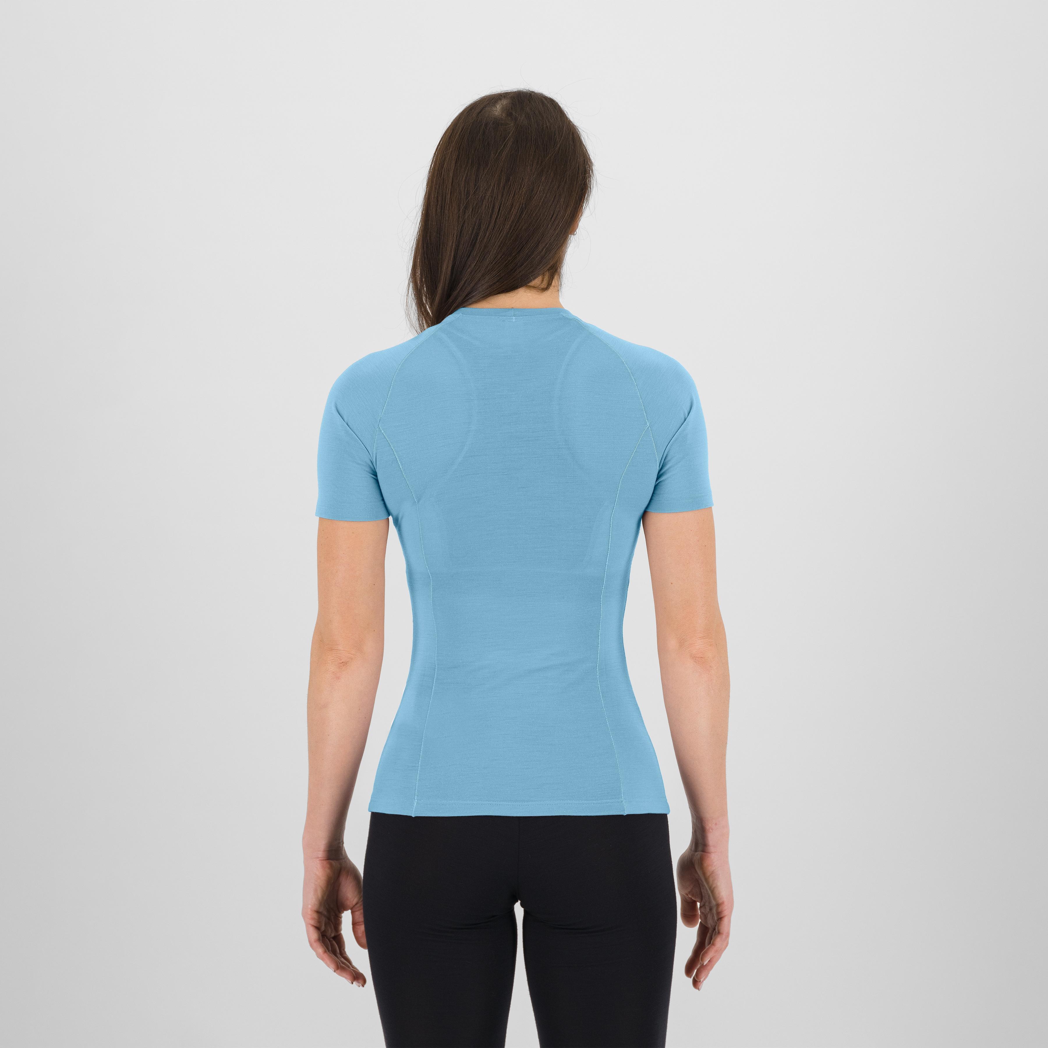 Dinamico merino 130 w t-shirt - sky blue - karpos
