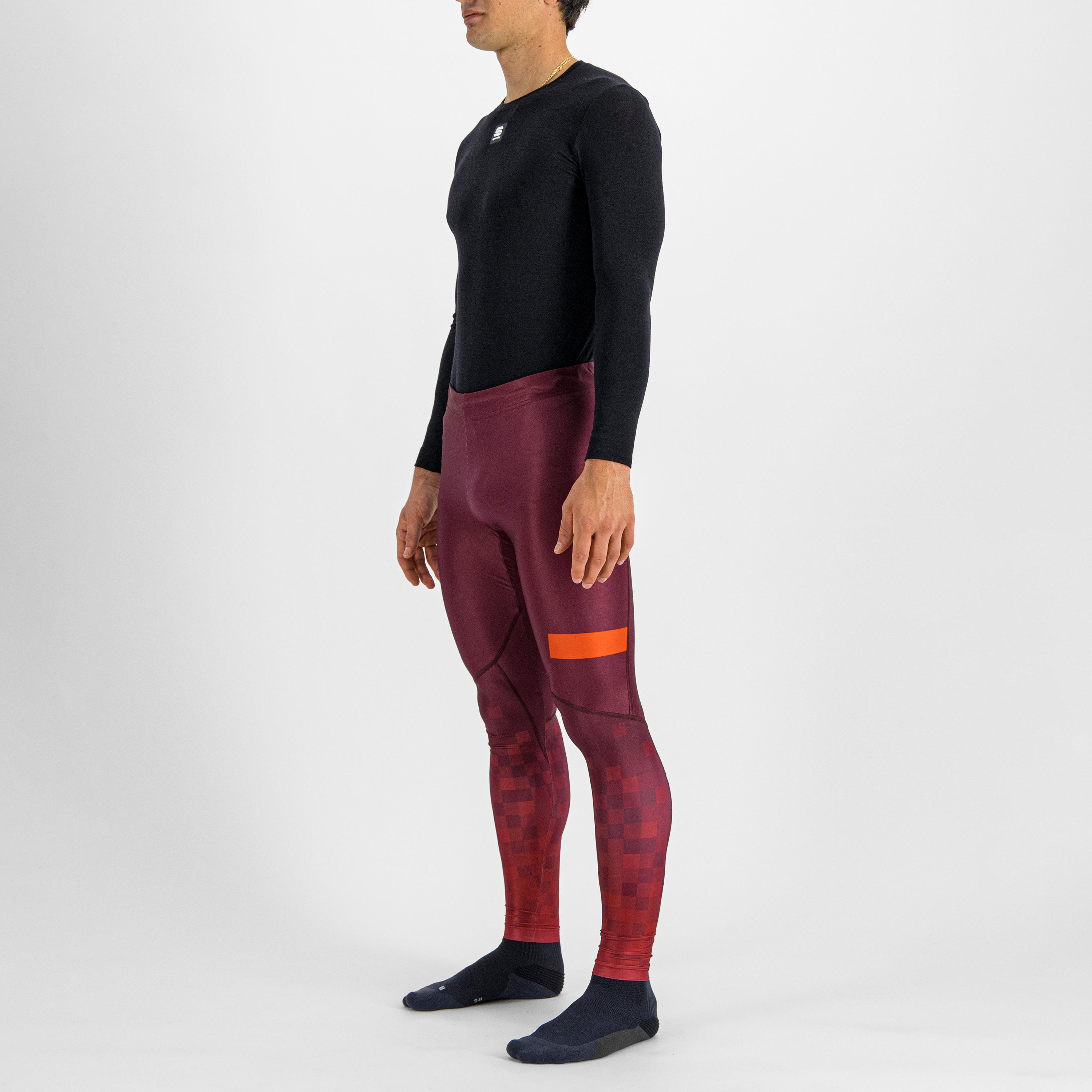 Squadra tight - red wine / red rumba - sportful