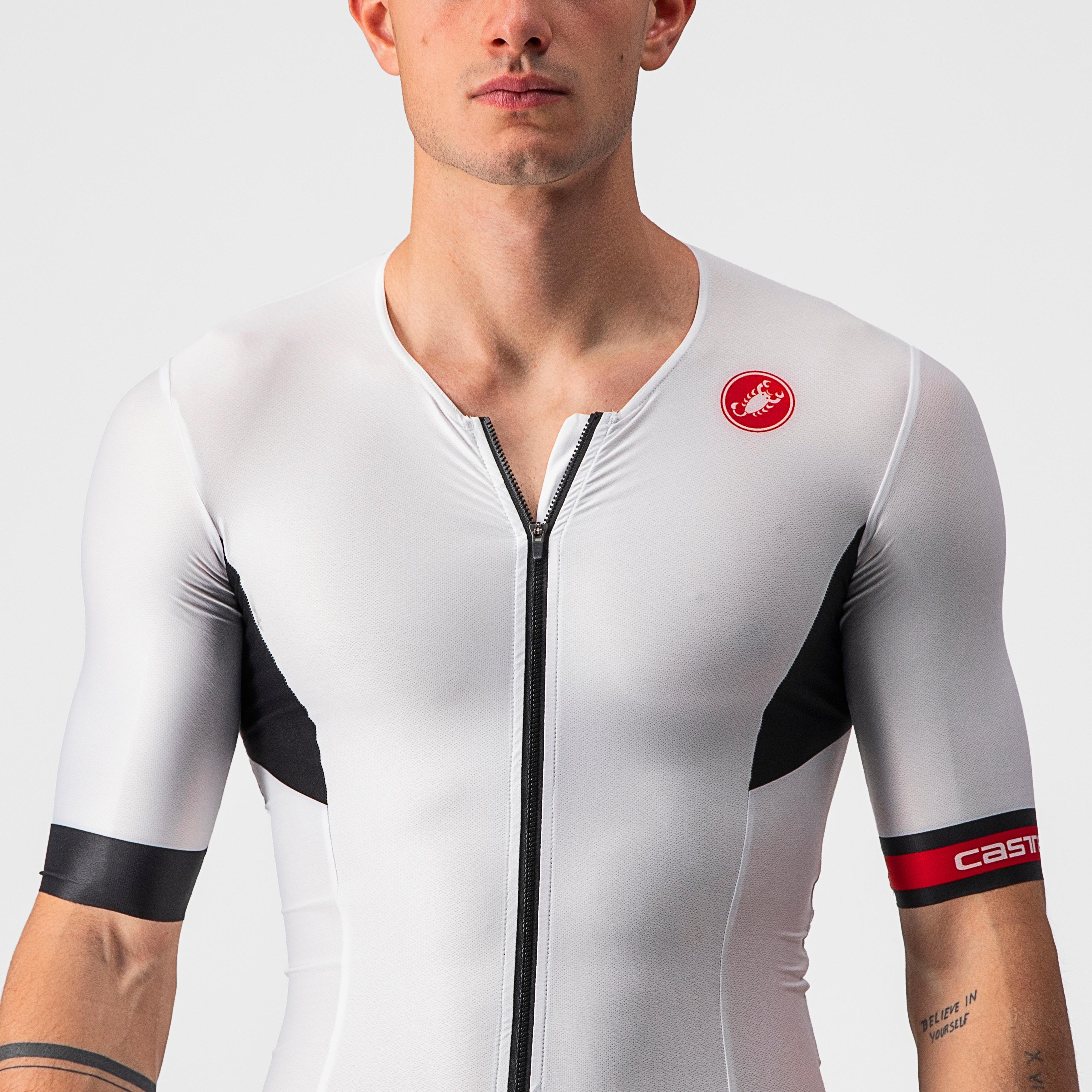 Free speed 2 race top - white/black - castelli
