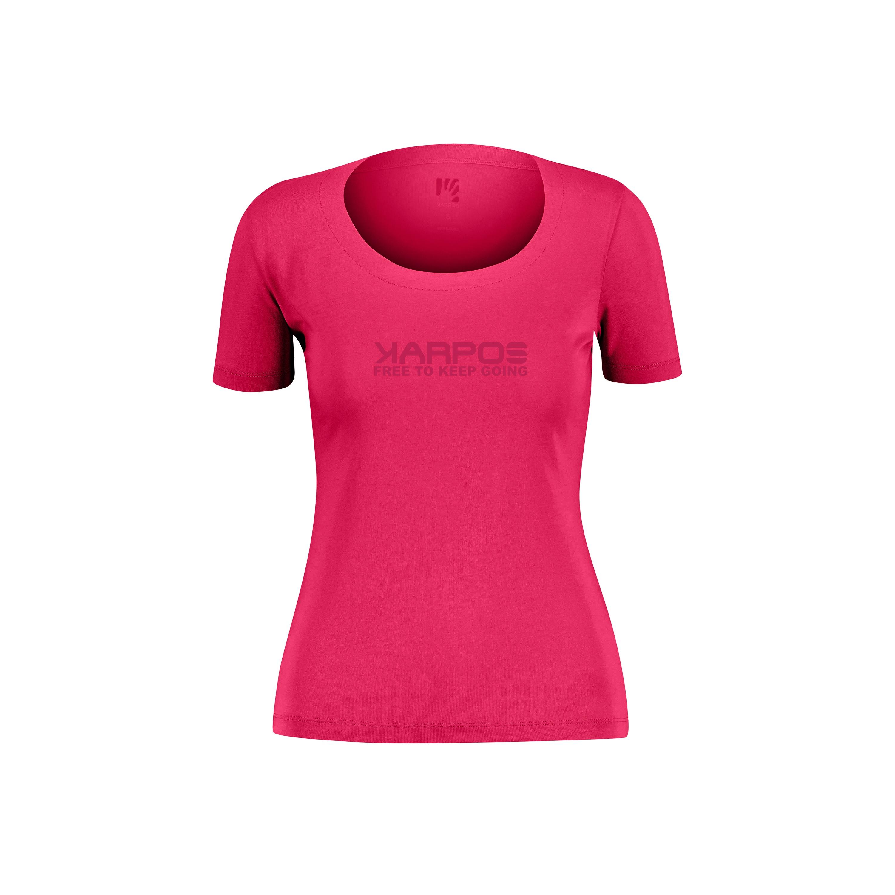 Loma cotton w t-shirt - innuendo/writing print - karpos