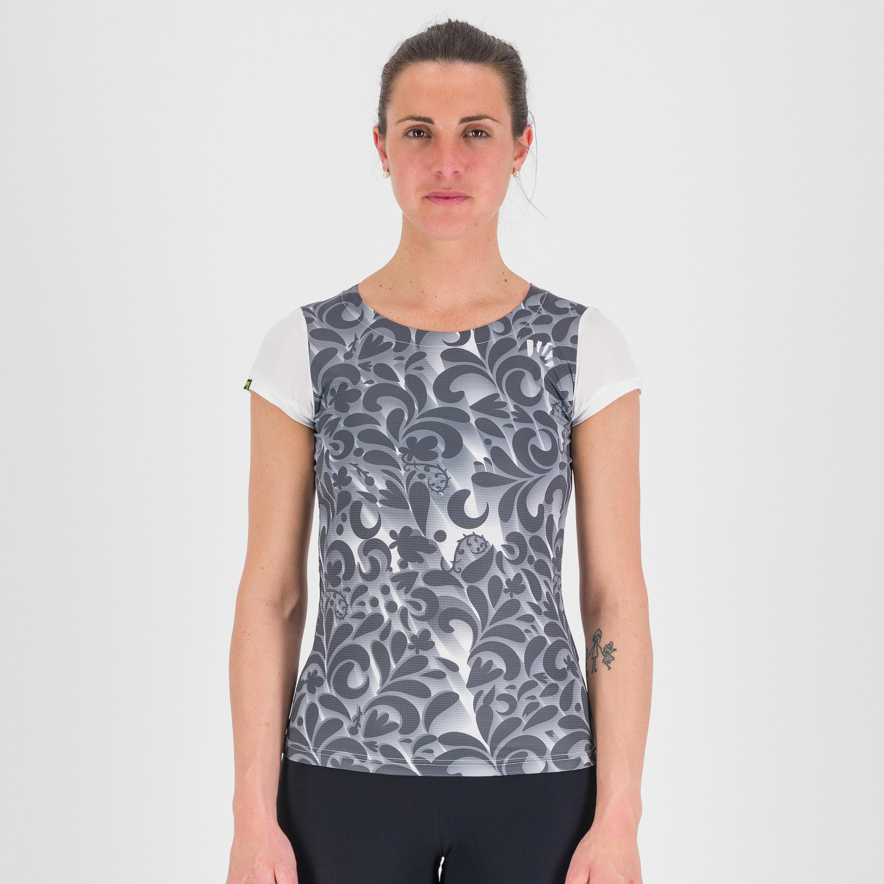 Loma print w jersey - white/ombre blue - karpos